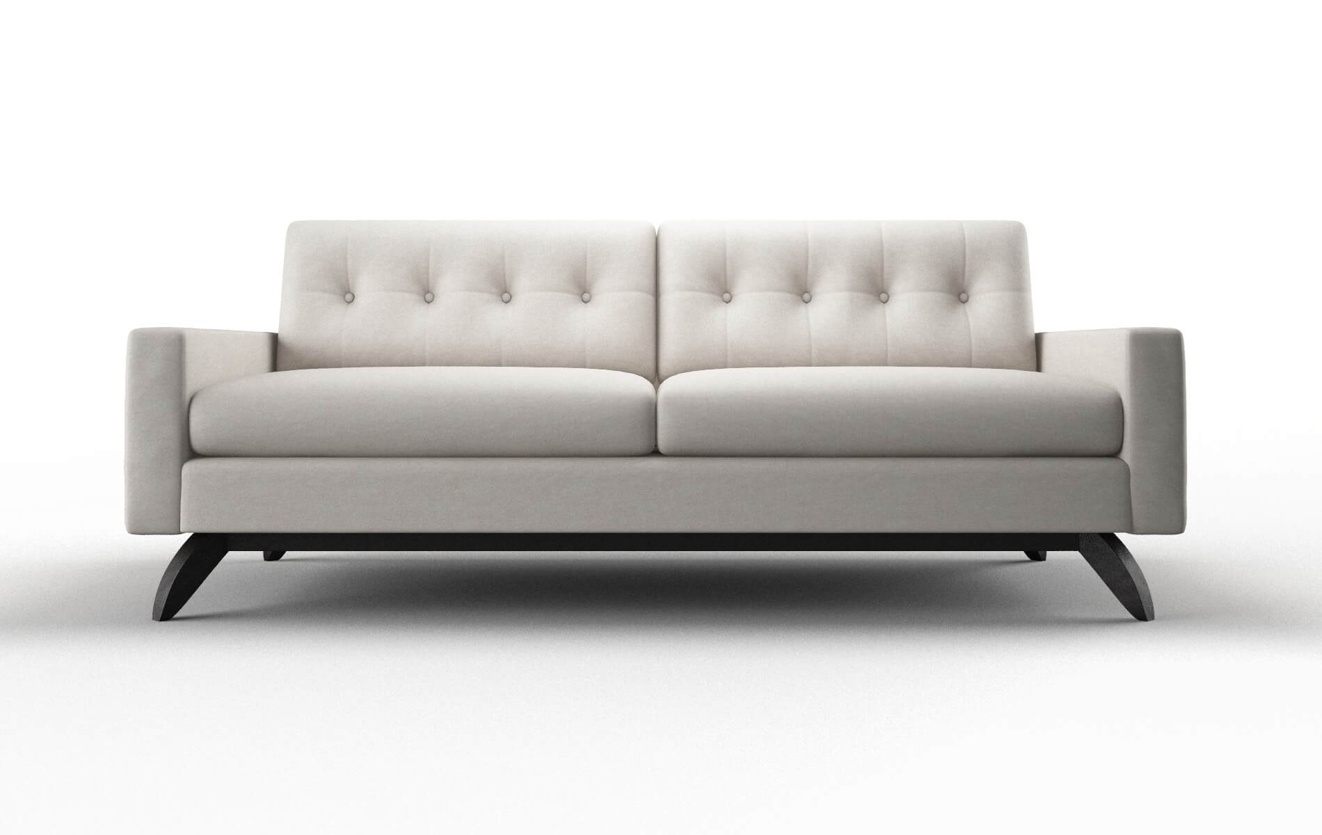 Milan Noble Grey Sofa espresso legs 1