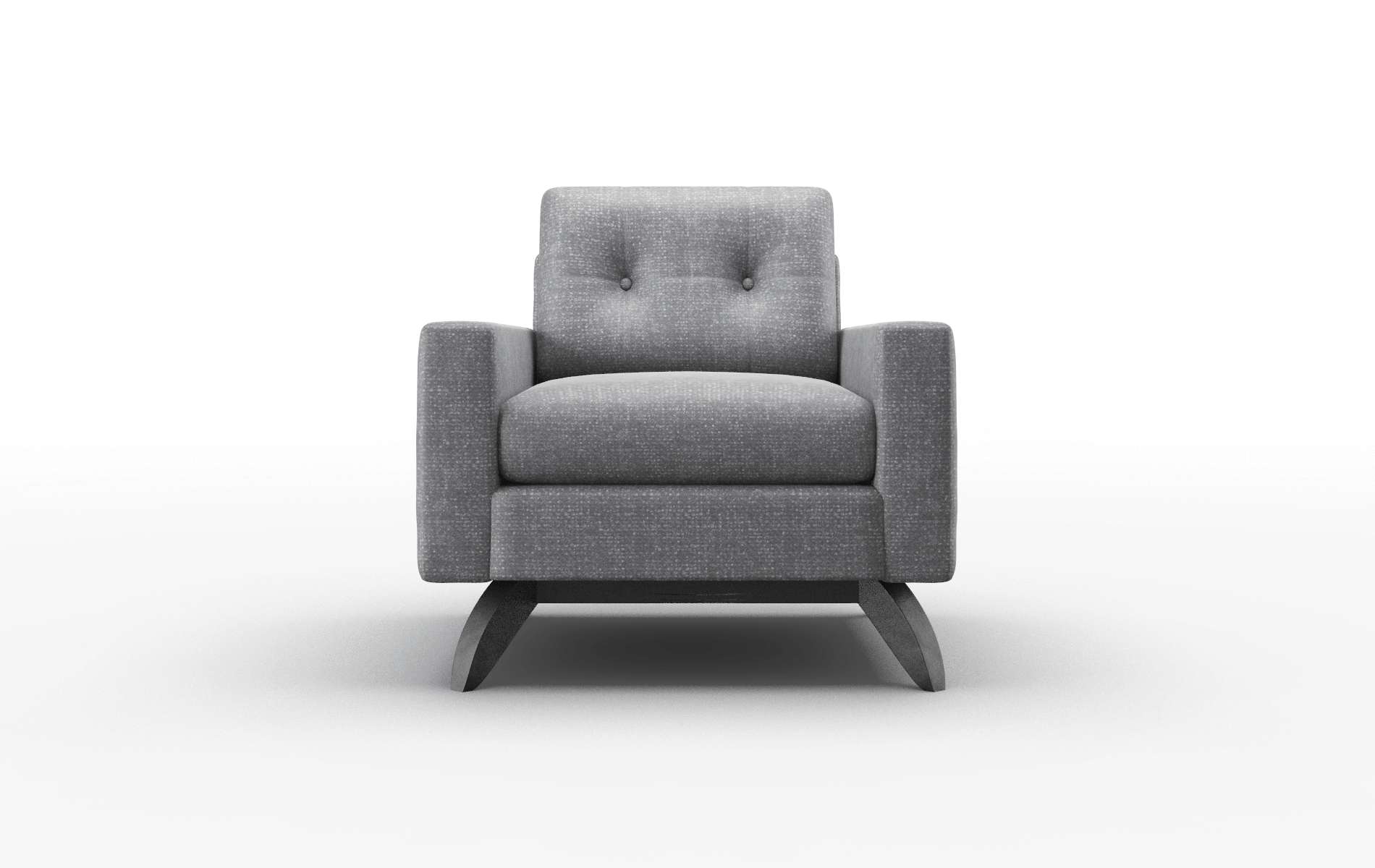 Milan Notion Graphite Chair espresso legs 1