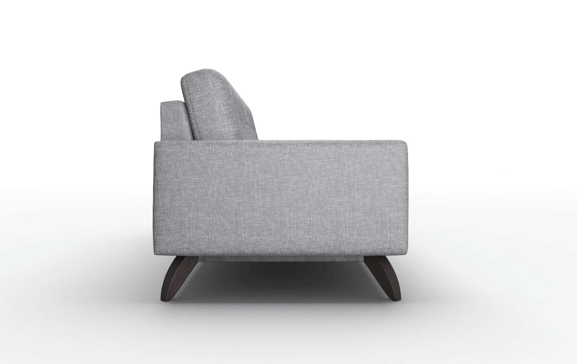 Milan Notion Graphite Sofa espresso legs 3