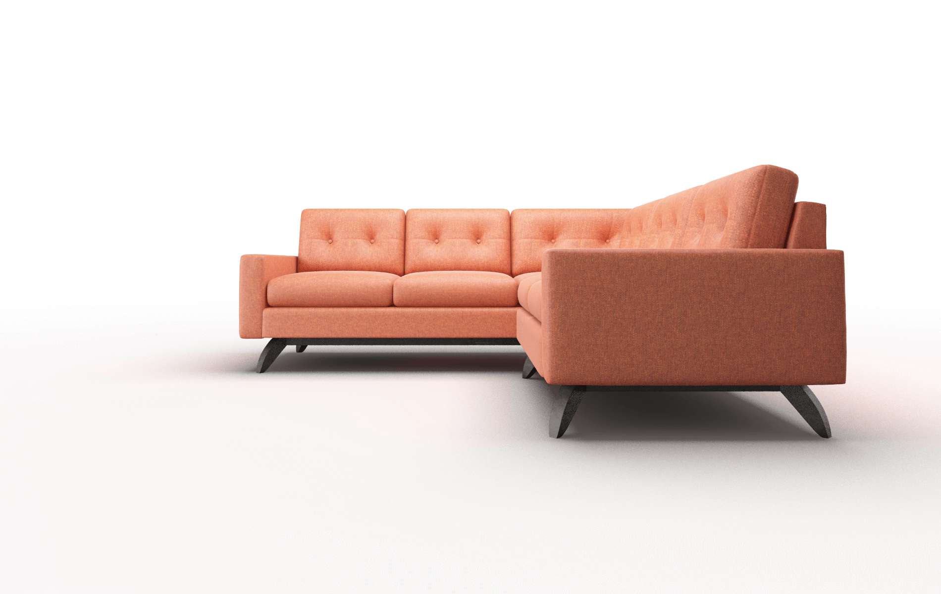 Milan Notion Tang Sectional espresso legs 5