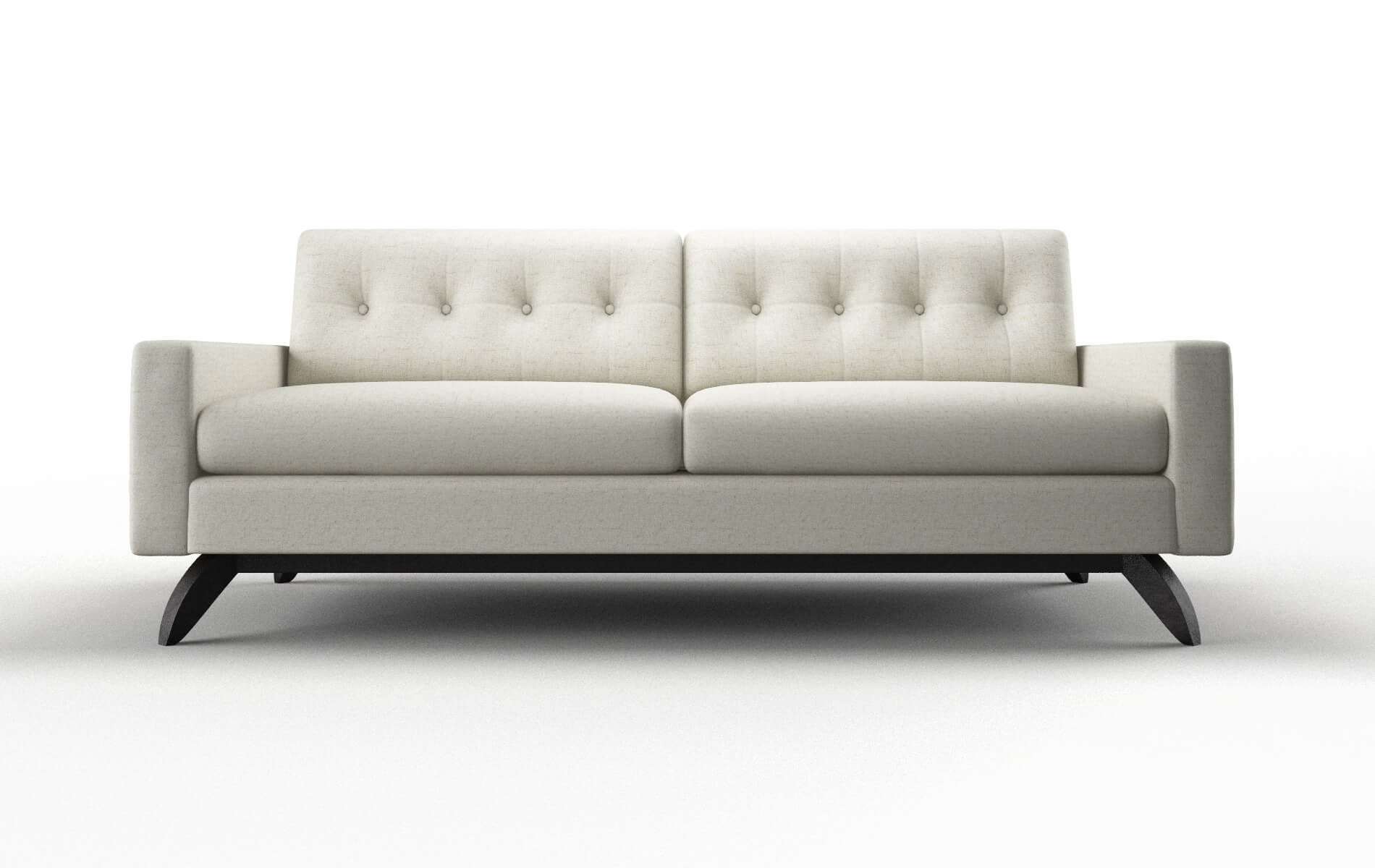 Milan Oceanside Birch Sofa espresso legs 1