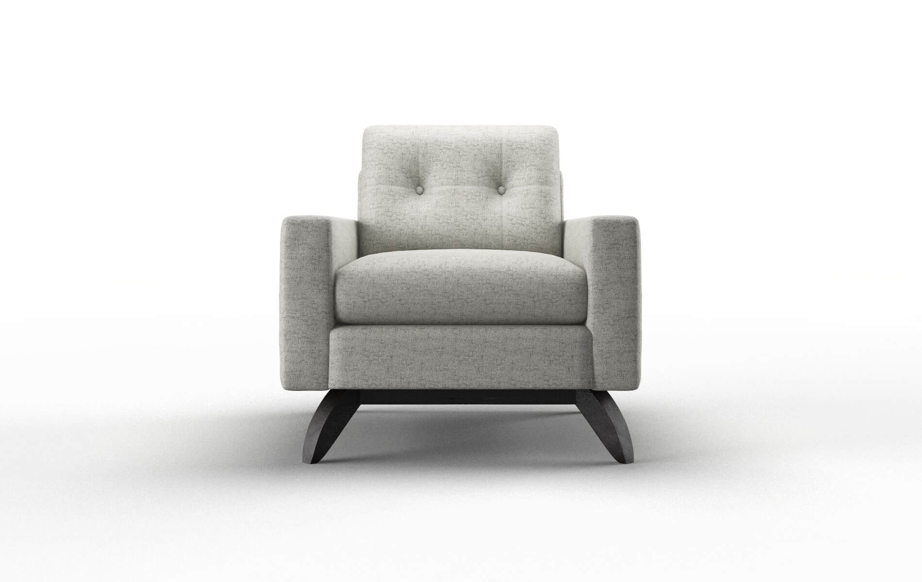 Milan Oceanside Granite Chair espresso legs 1
