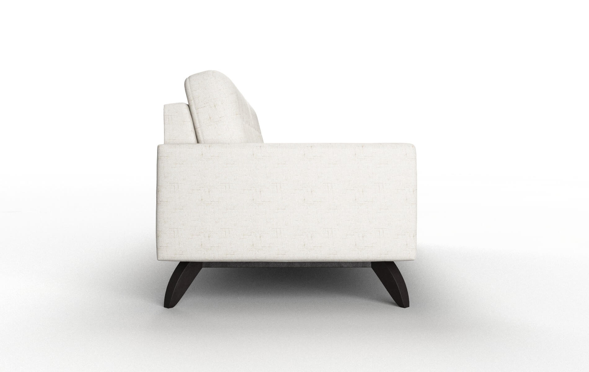 Milan Oceanside Natural Sofa espresso legs 3