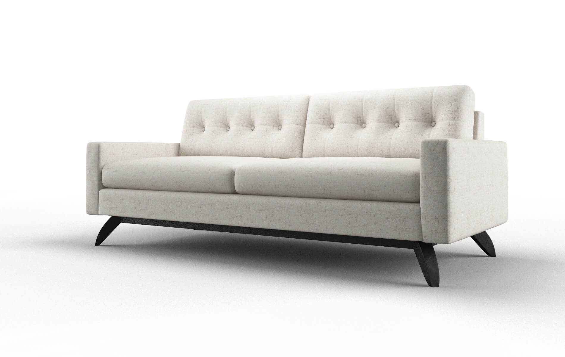 Milan Oceanside Natural Sofa espresso legs 4
