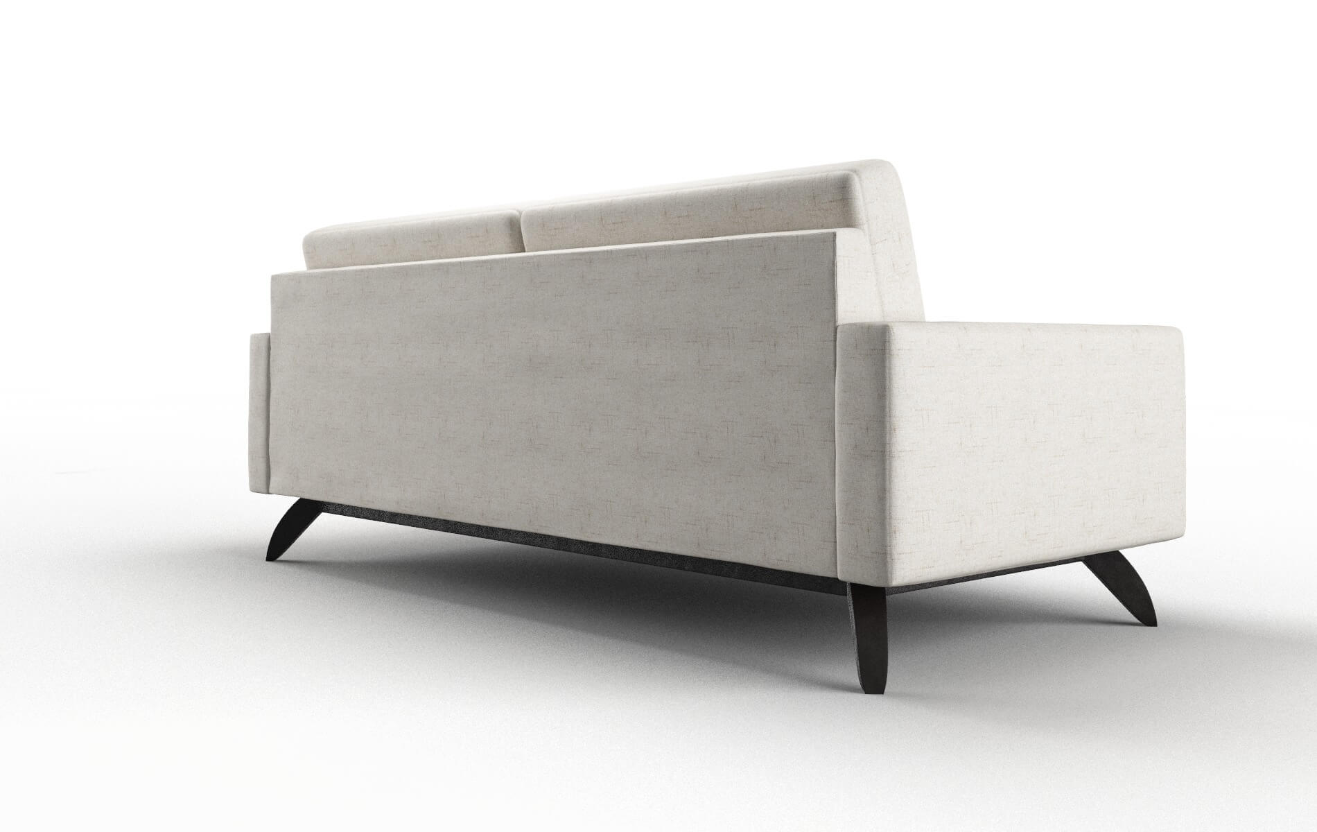 Milan Oceanside Natural Sofa espresso legs 5