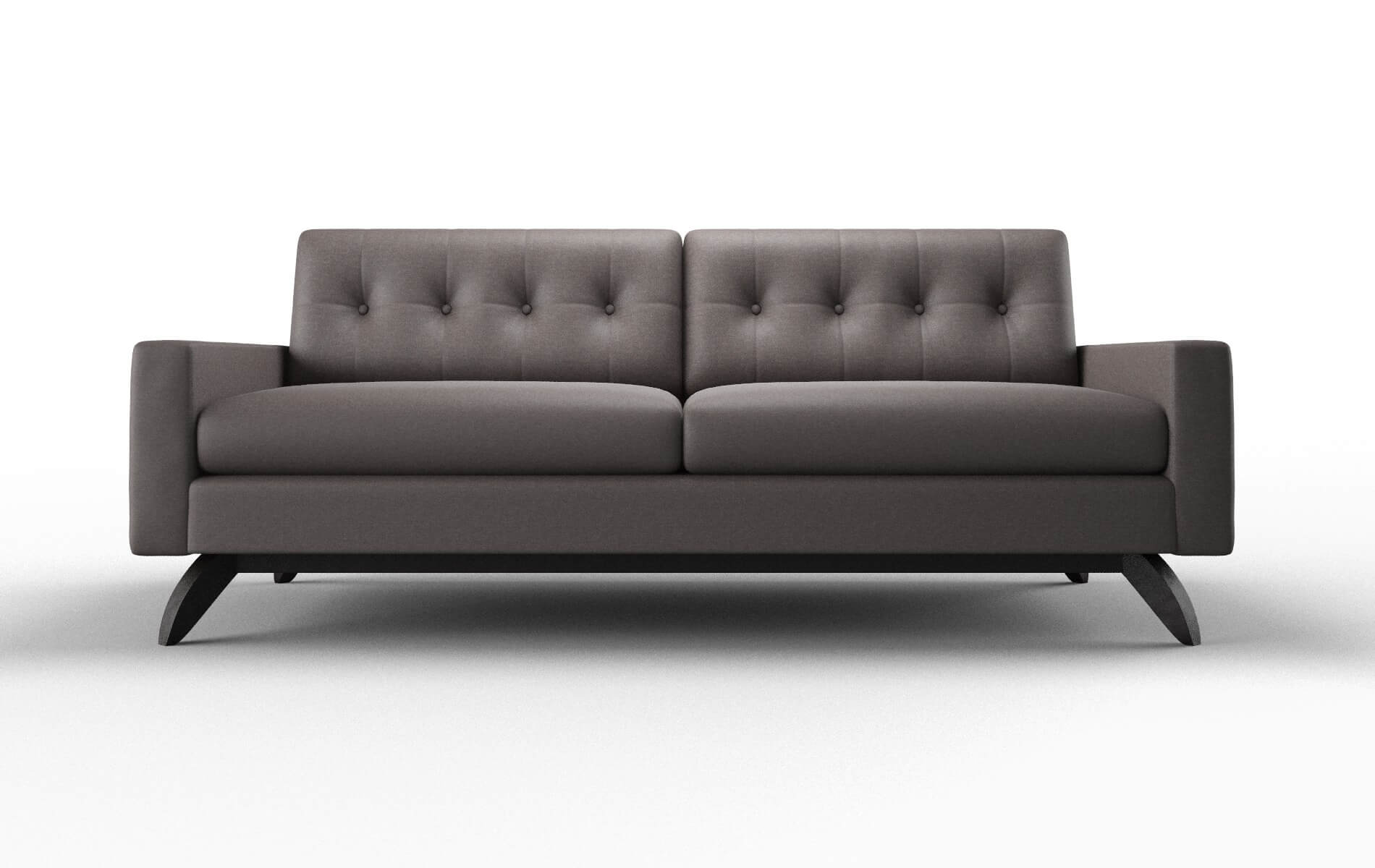 Milan Oscar Chocolate Sofa espresso legs 1
