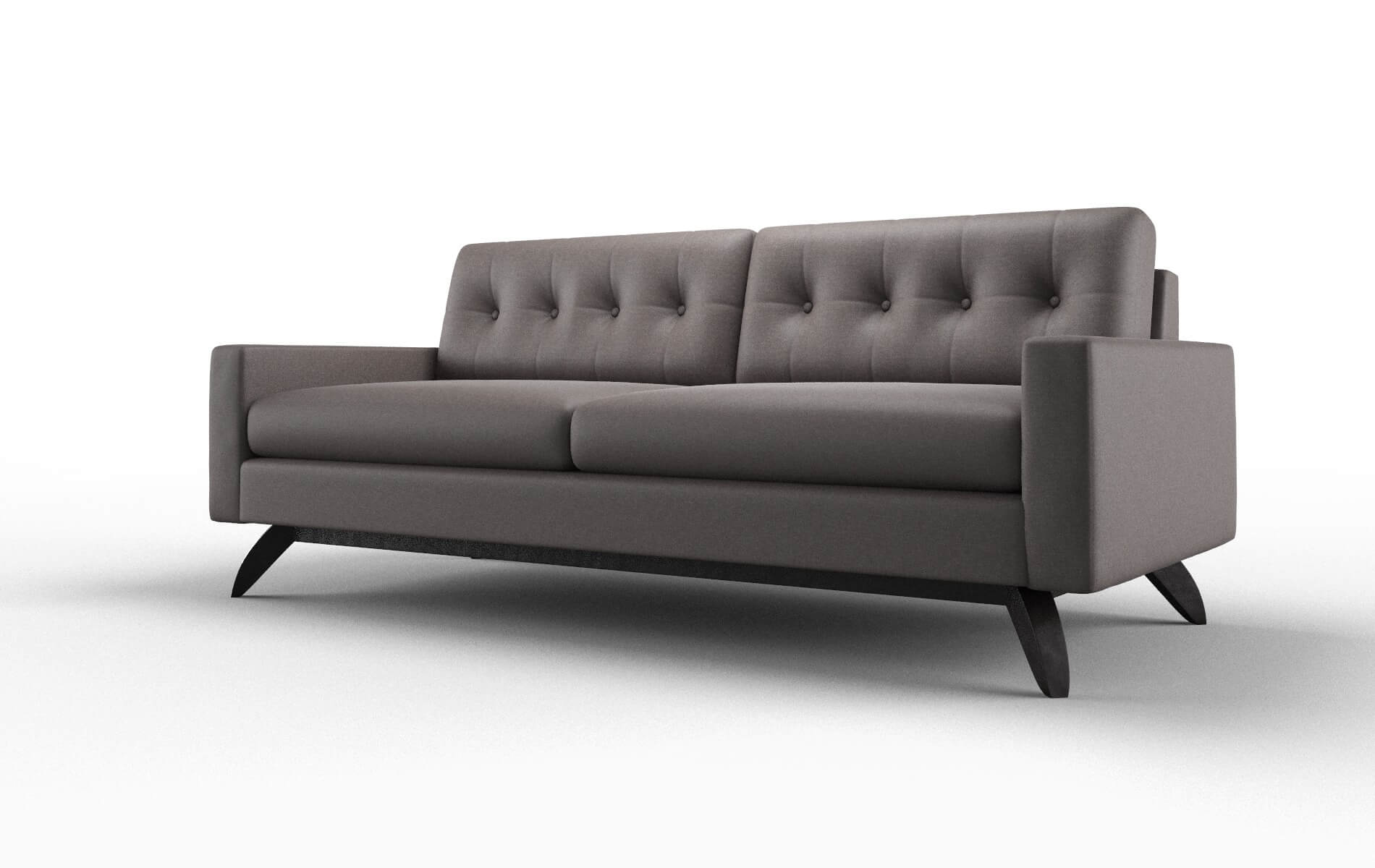 Milan Oscar Chocolate Sofa espresso legs 4