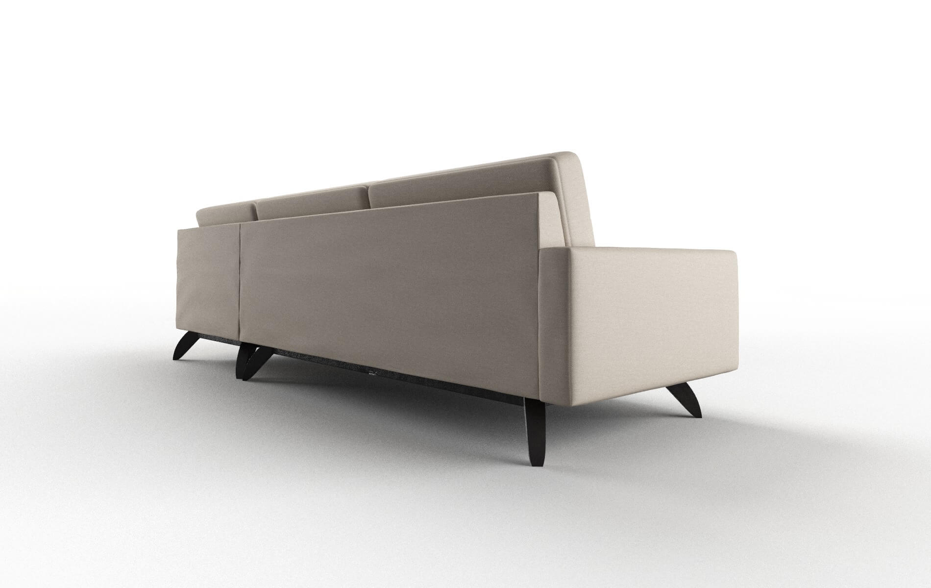 Milan Oscar Linen Panel espresso legs 5
