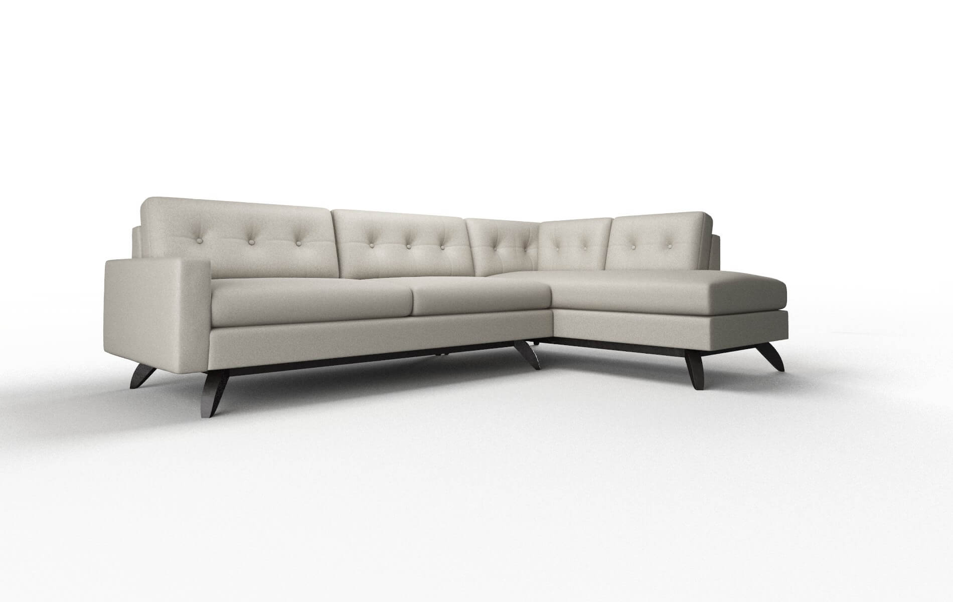 Milan Oscar Silver Panel espresso legs 2