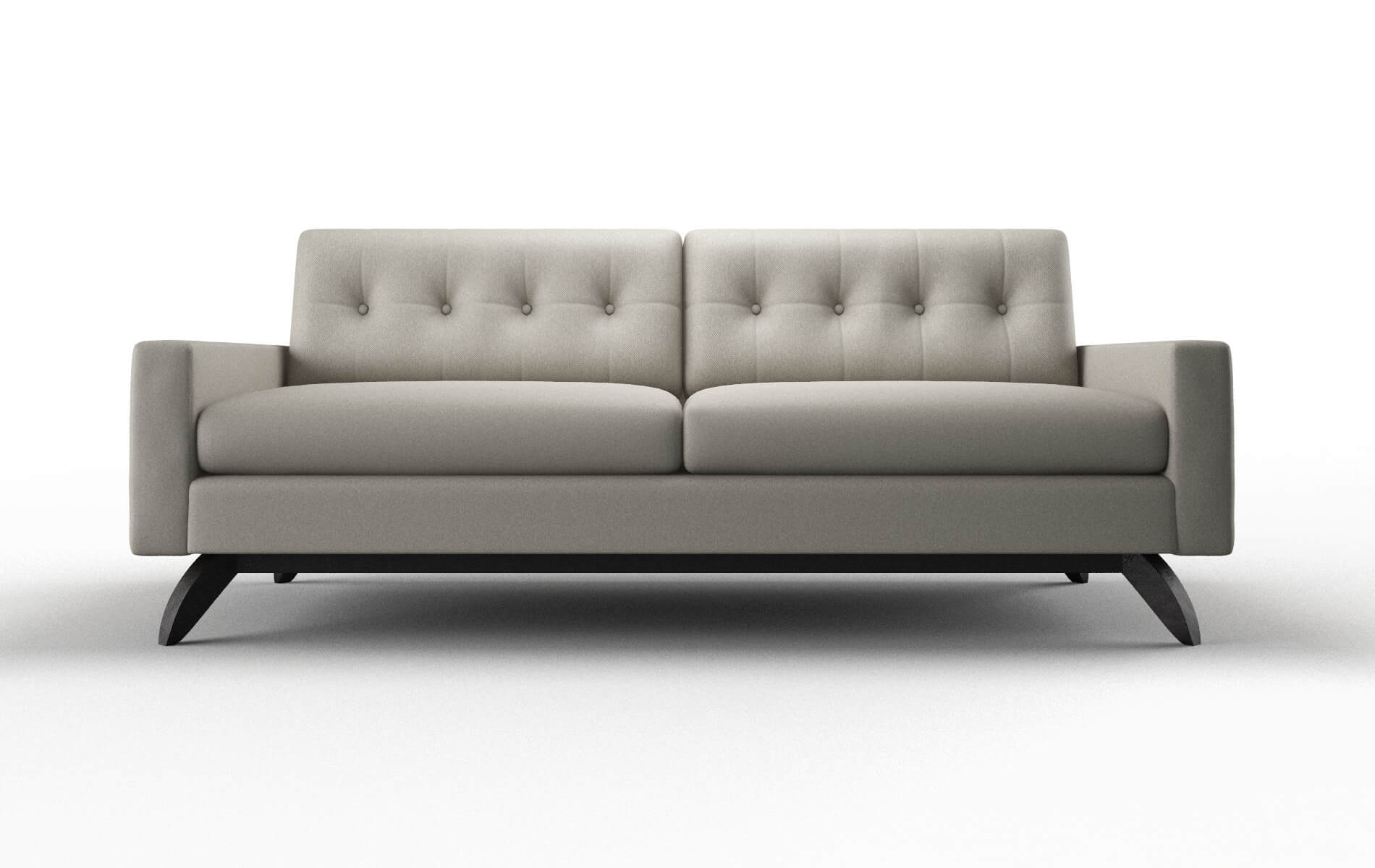 Milan Oscar Silver Sofa espresso legs 1