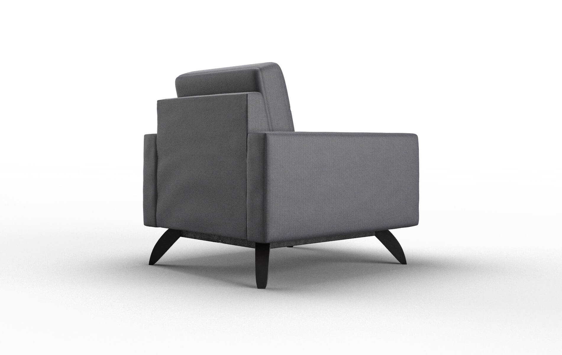 Milan Parker Midnight Chair espresso legs 5