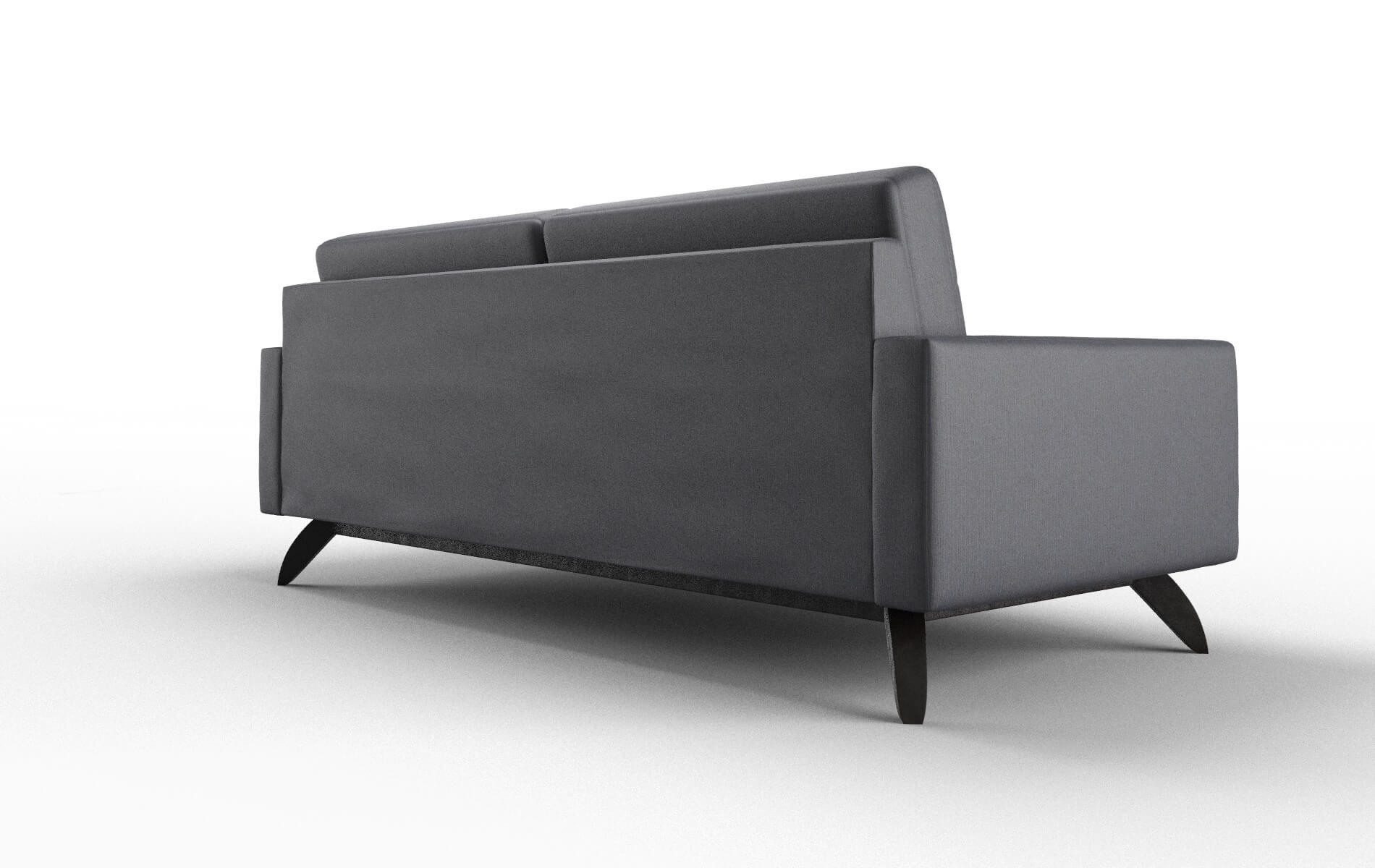 Milan Parker Midnight Sofa espresso legs 5