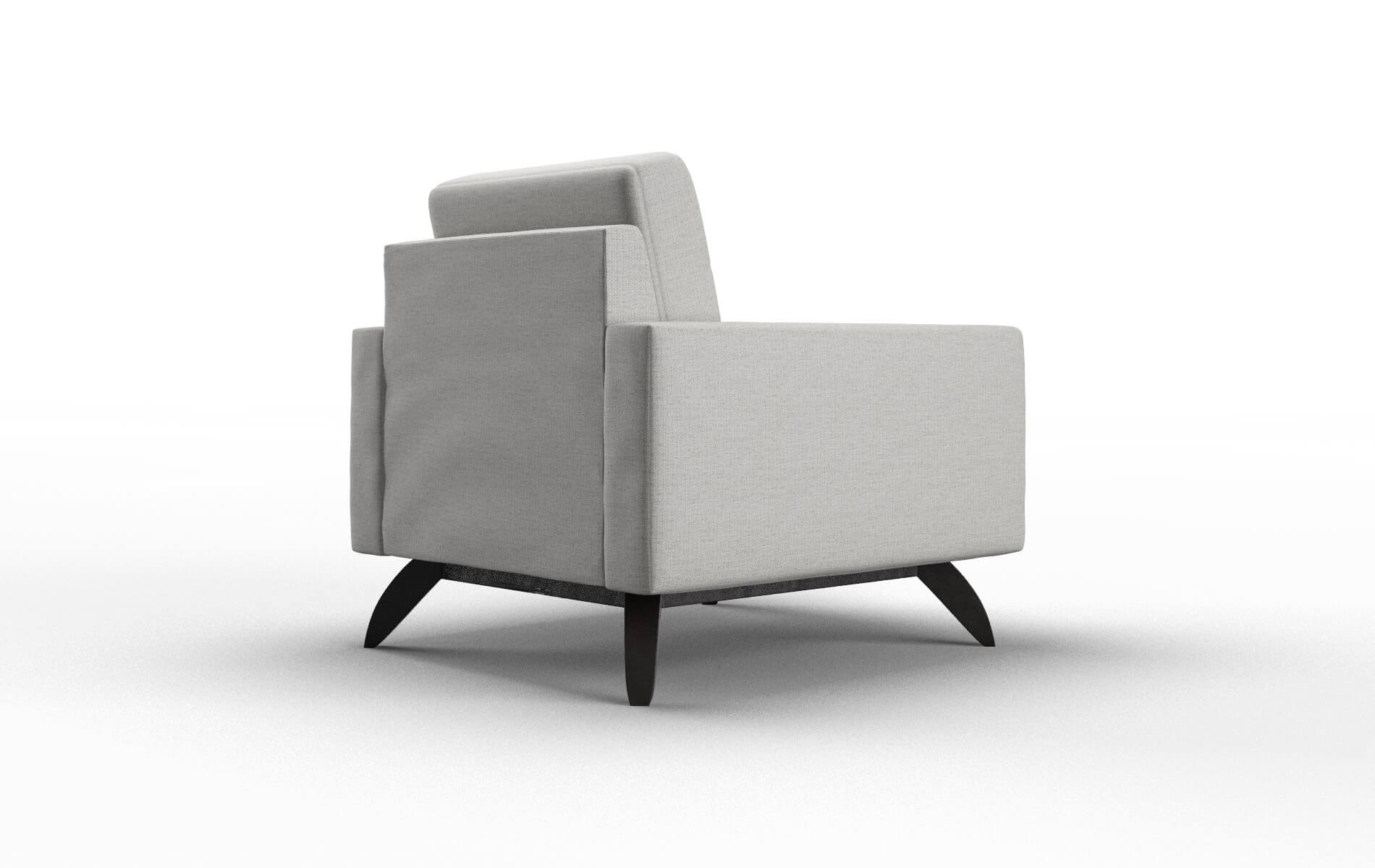 Milan Parker Silver Chair espresso legs 5