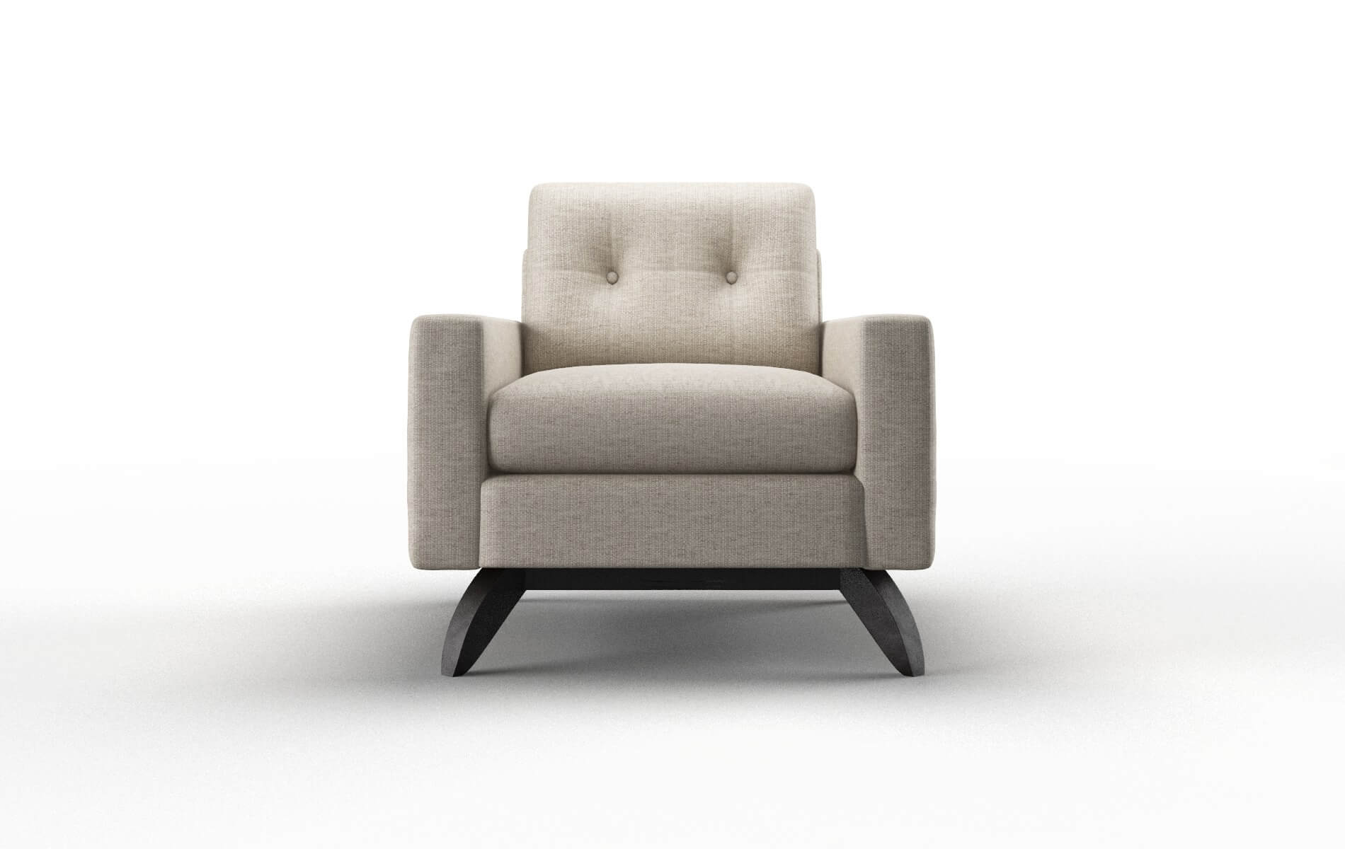 Milan Parker Wheat Chair espresso legs 1