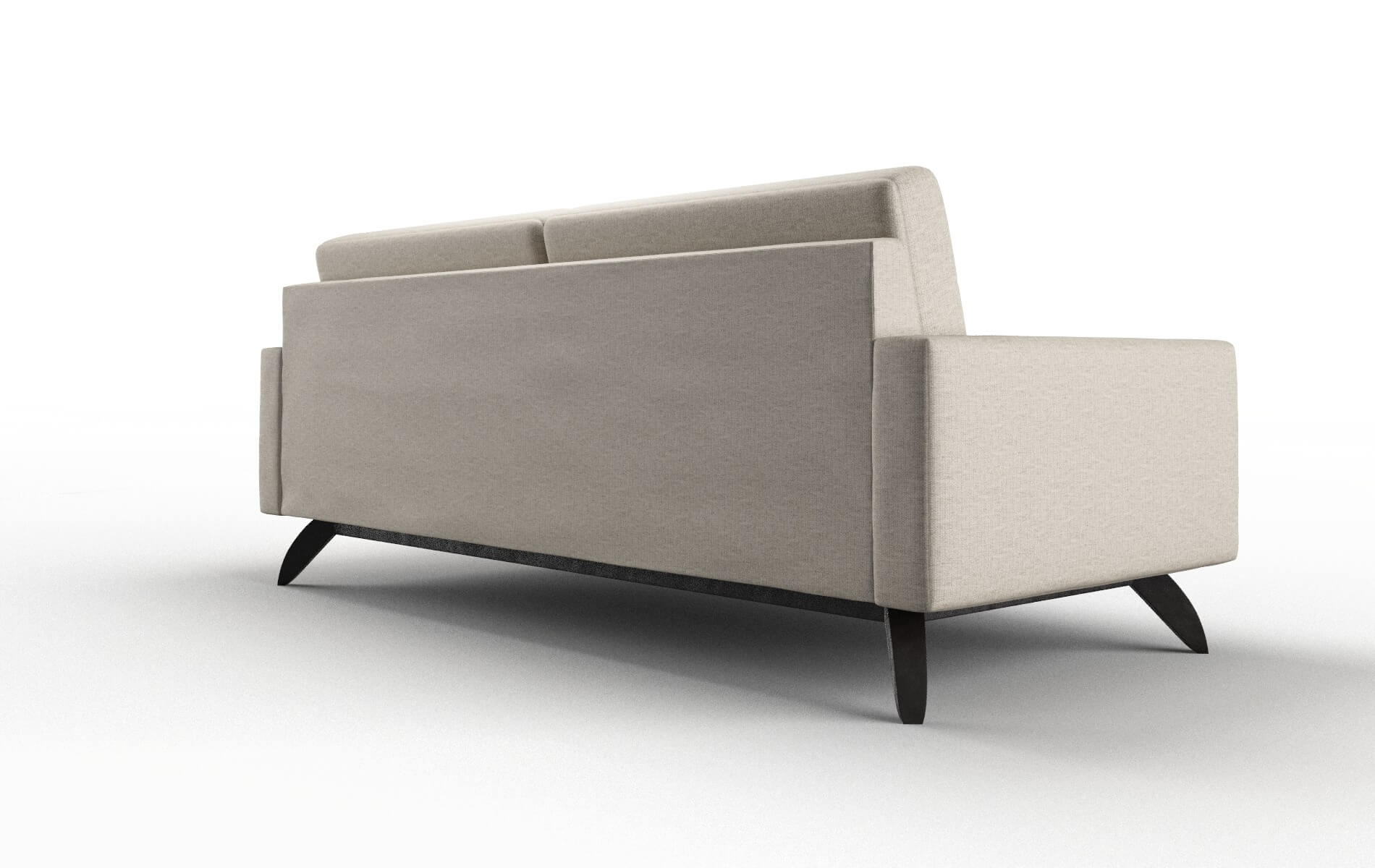 Milan Parker Wheat Sofa espresso legs 5