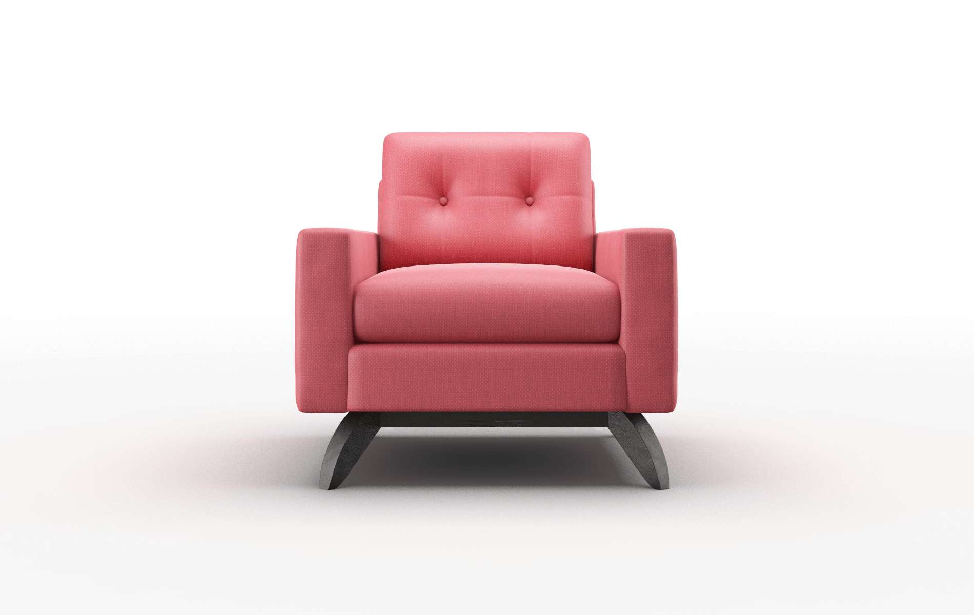 Milan Pauline Ruby Chair espresso legs 1