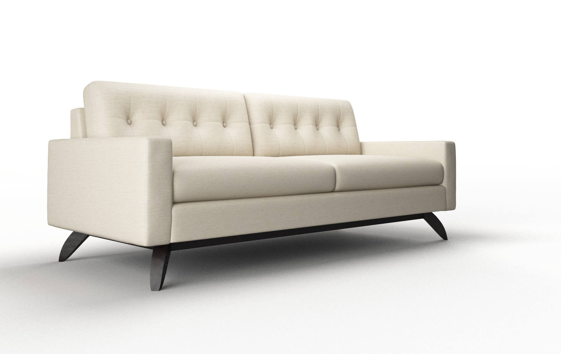 Milan Phoenix Birch Sofa espresso legs 2