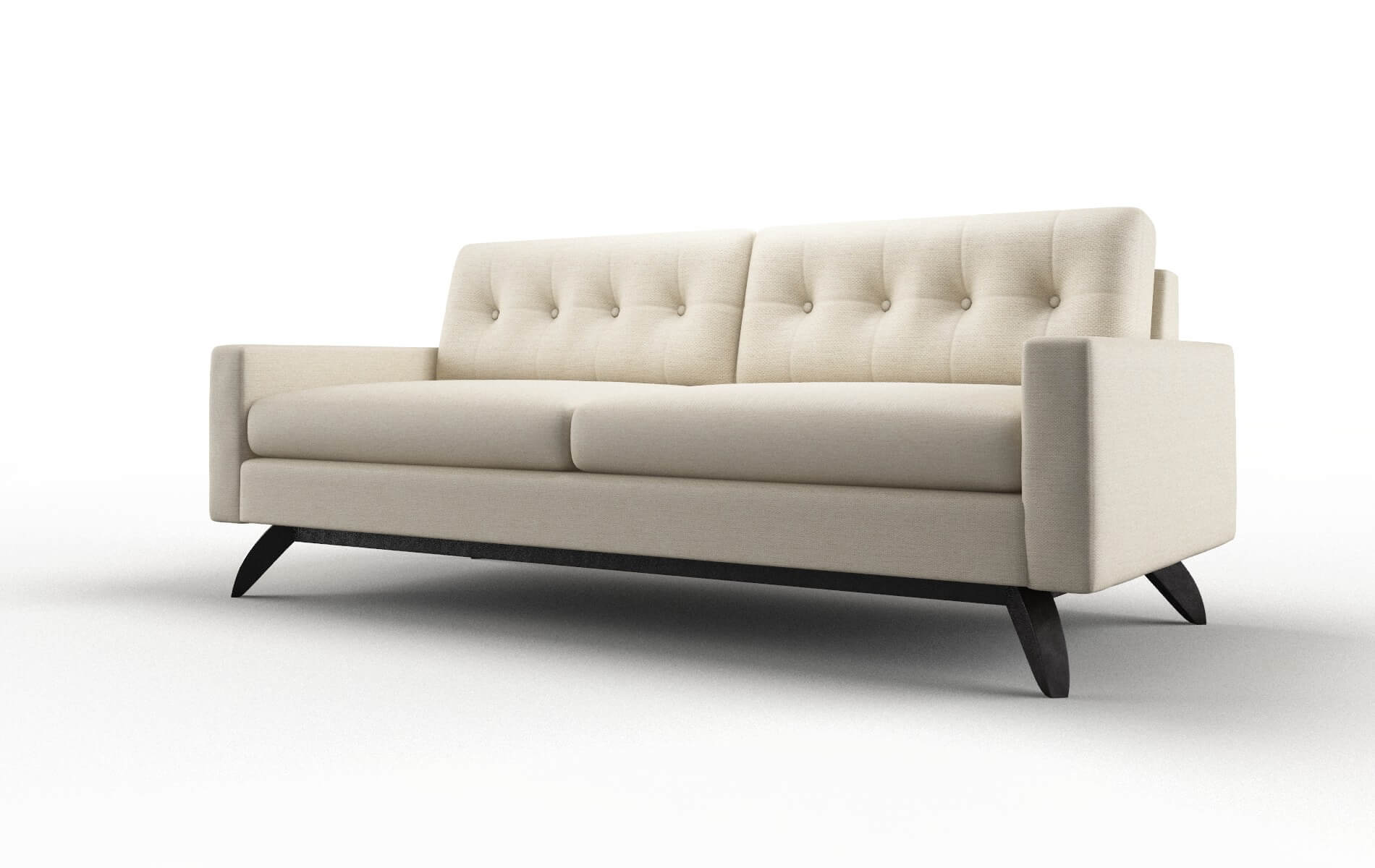 Milan Phoenix Birch Sofa espresso legs 4