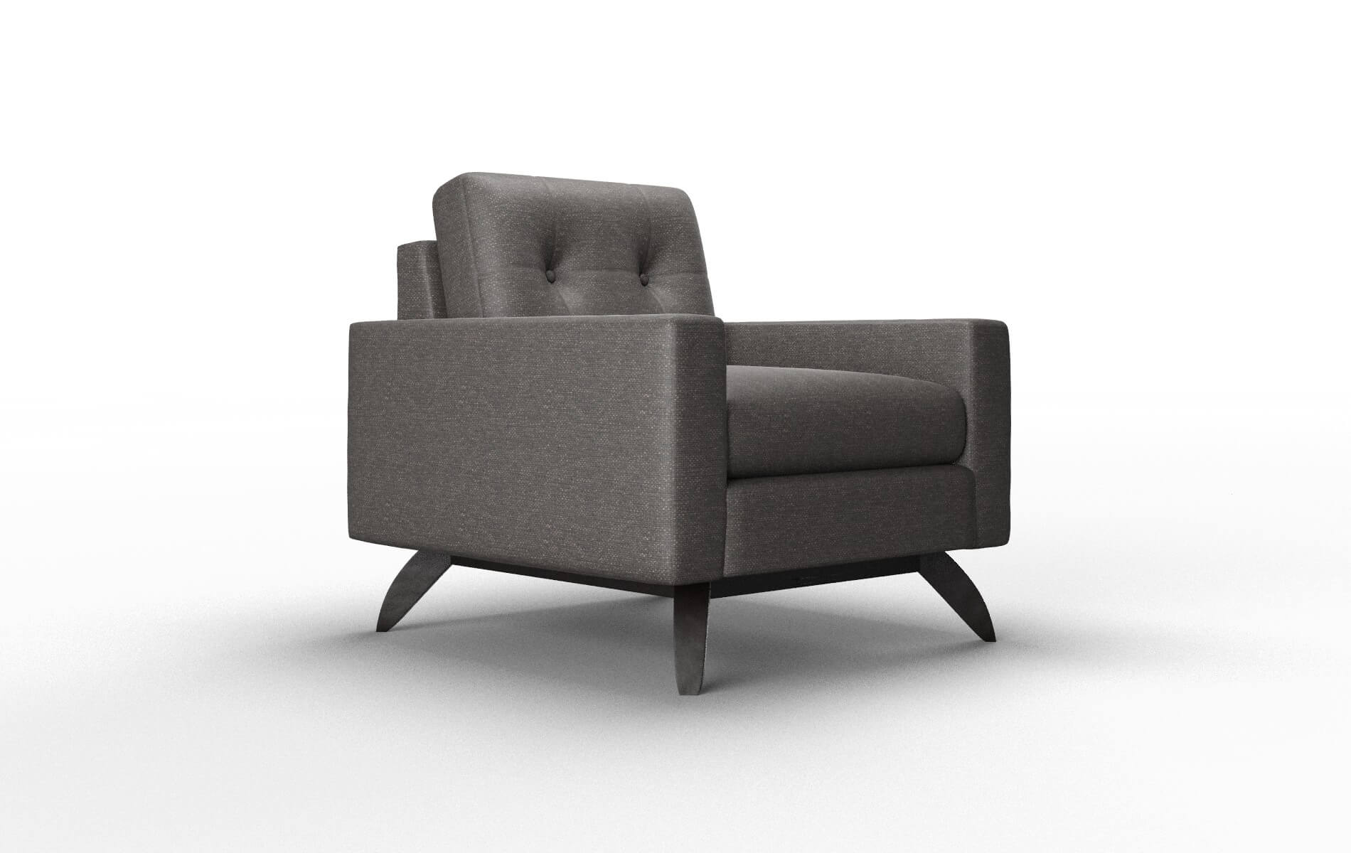 Milan Phoenix Chocolate Chair espresso legs 2