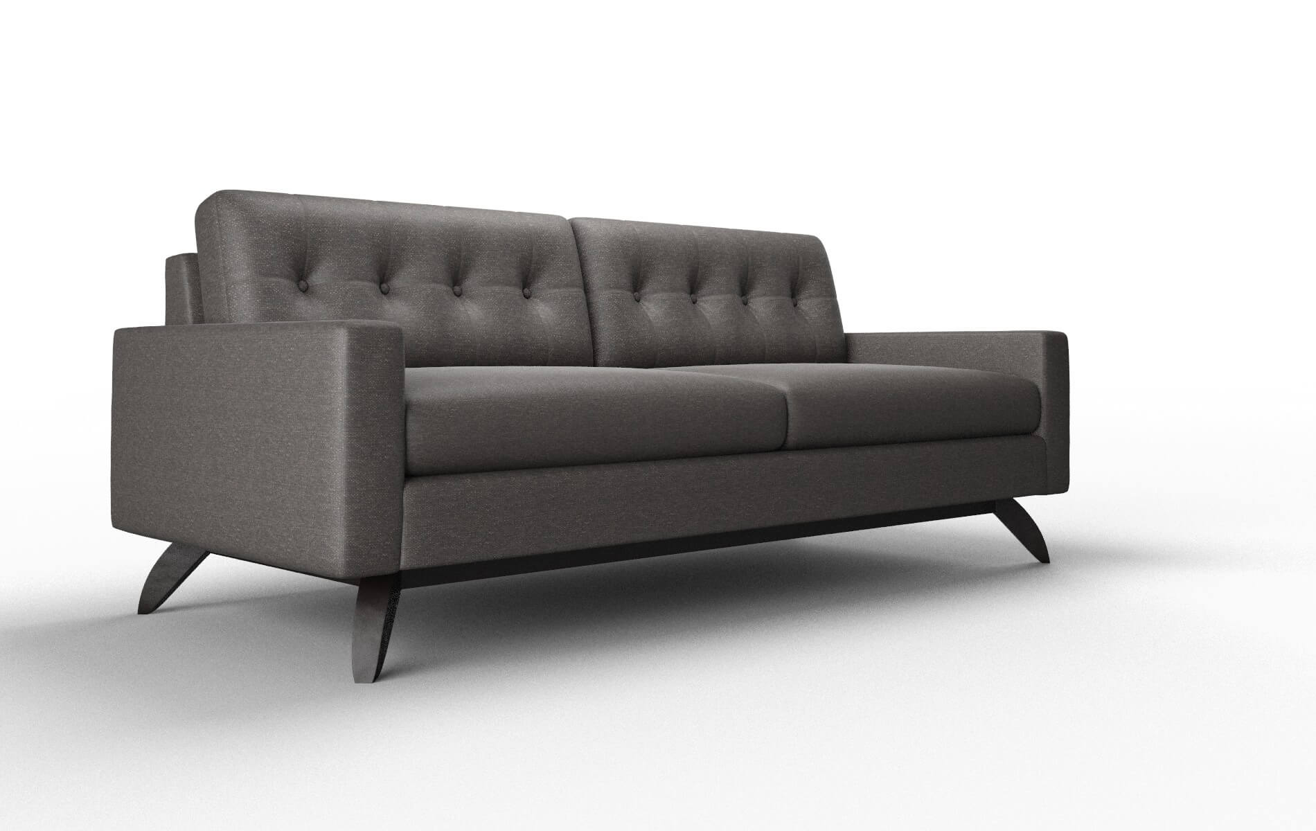 Milan Phoenix Chocolate Sofa espresso legs 2