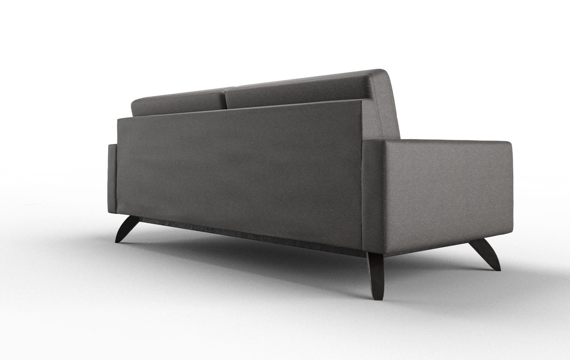 Milan Phoenix Chocolate Sofa espresso legs 5