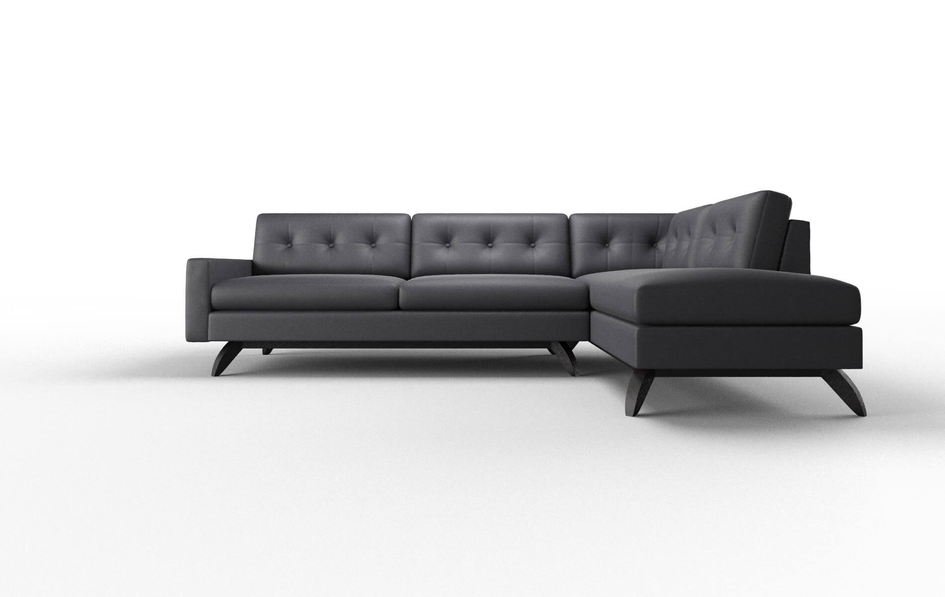 Milan Redondo Navy Panel espresso legs 1