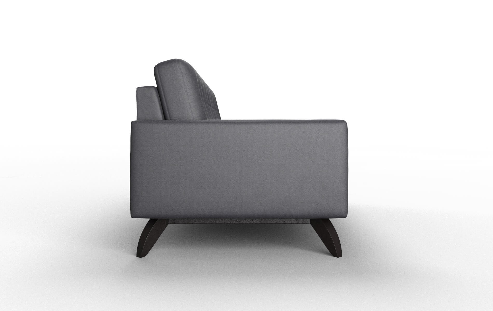 Milan Redondo Navy Sofa espresso legs 3