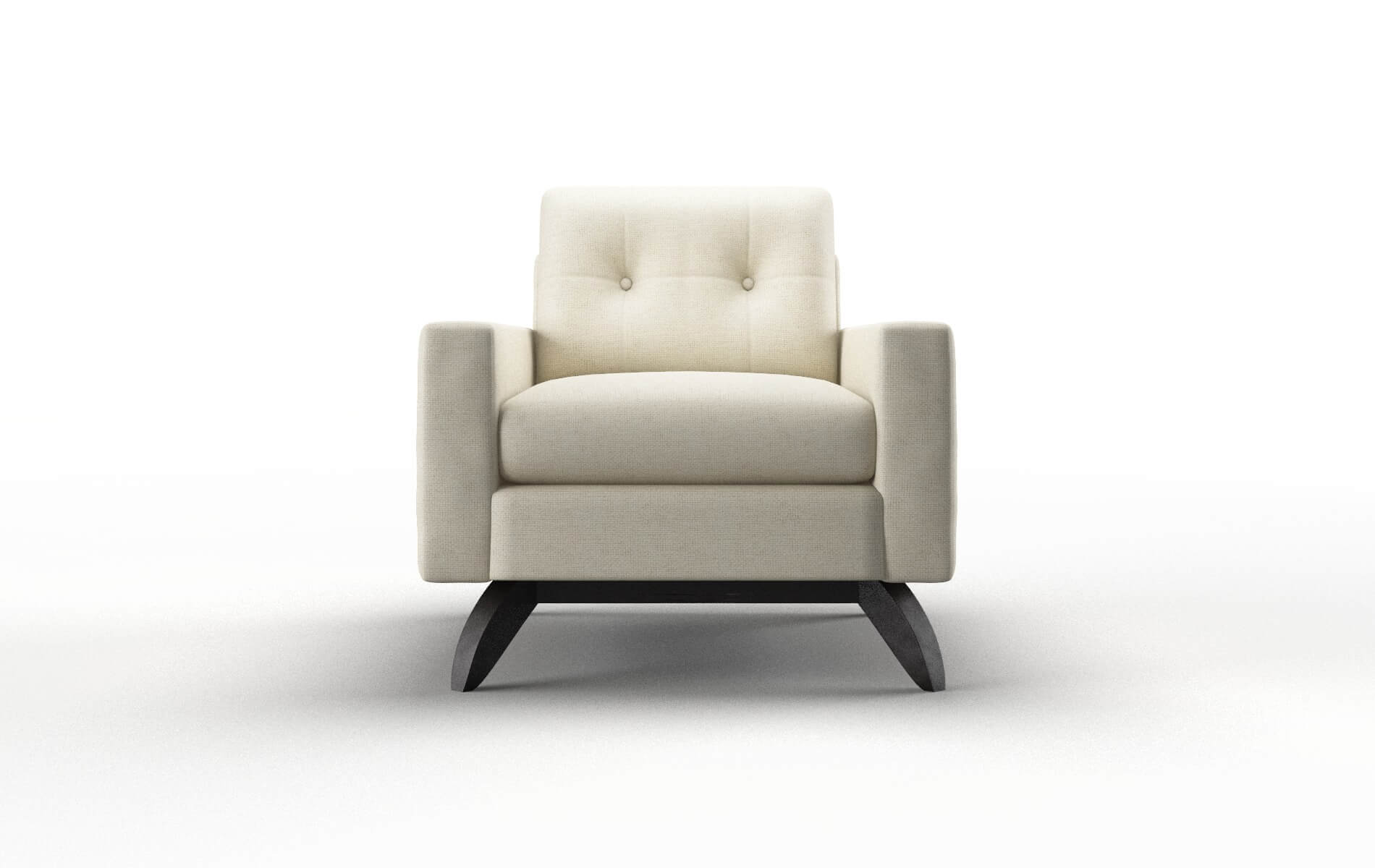 Milan Redondo oyster Chair Espresso Legs  1