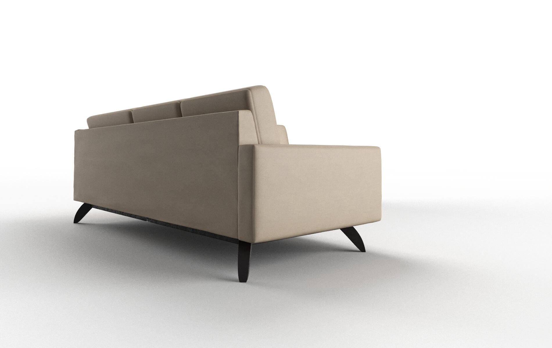 Milan Rocket Cappuccino Sectional espresso legs 3