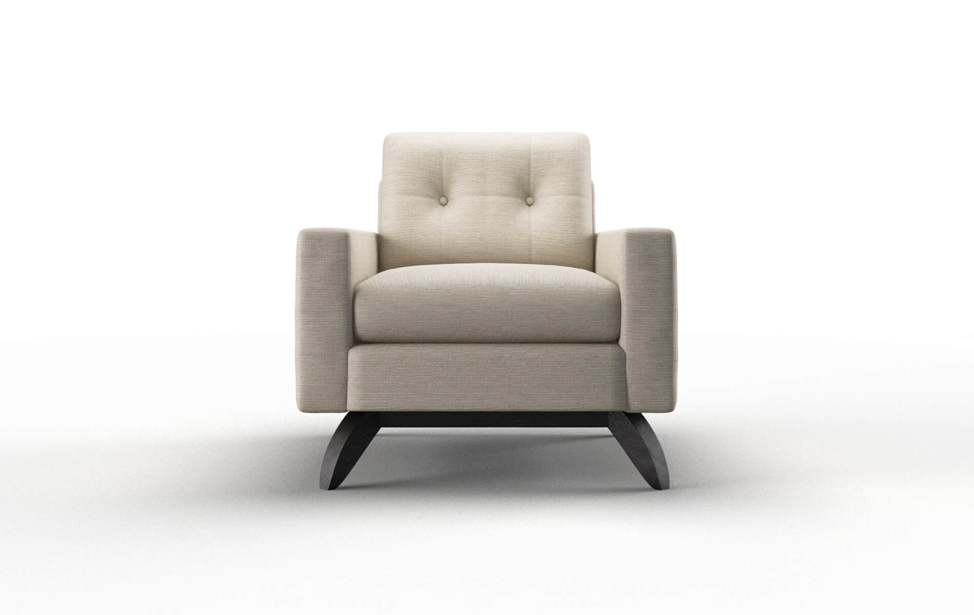 Milan Rocket dove Chair Espresso Legs  1