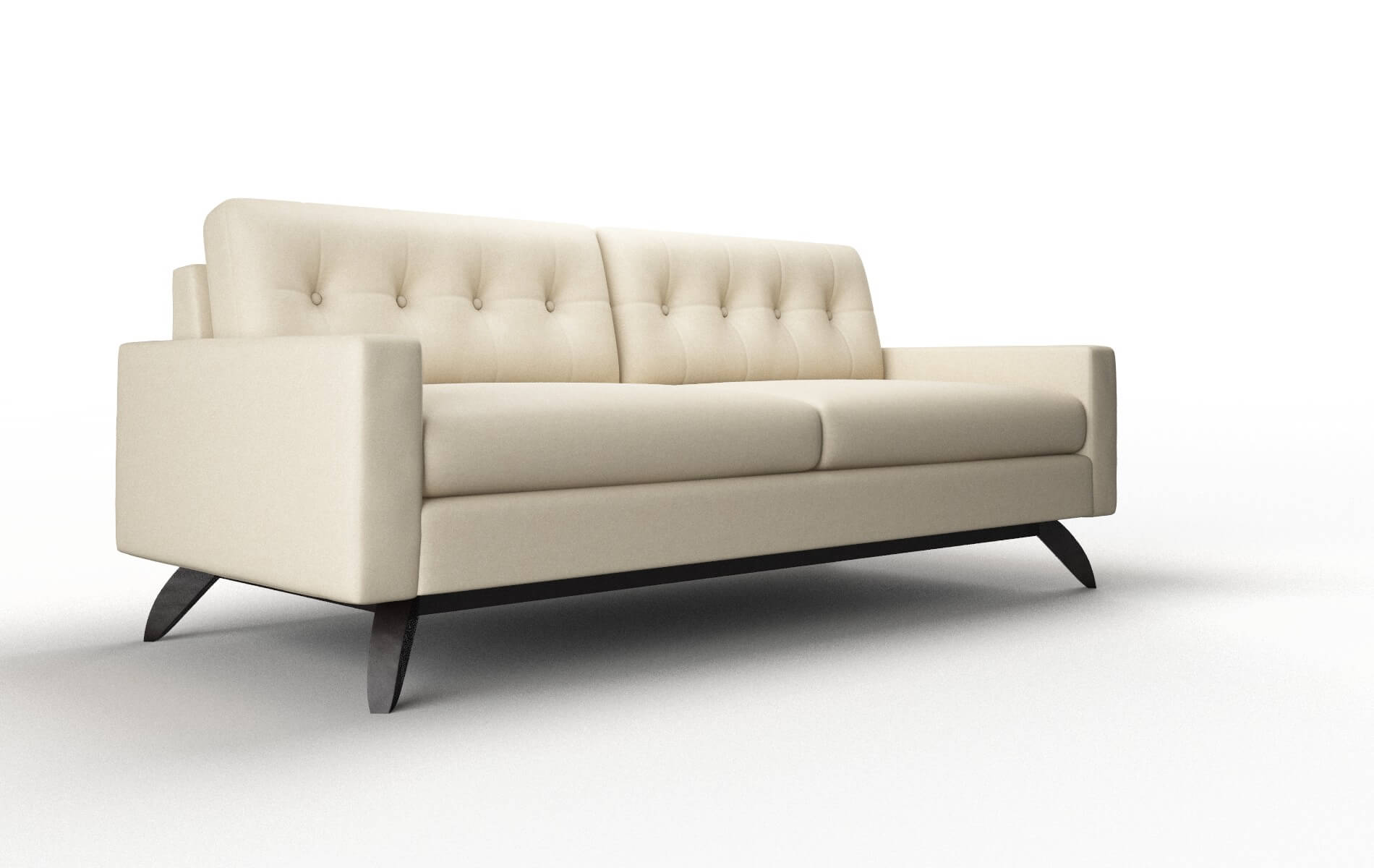 Milan Rocket Sand Sofa espresso legs 2