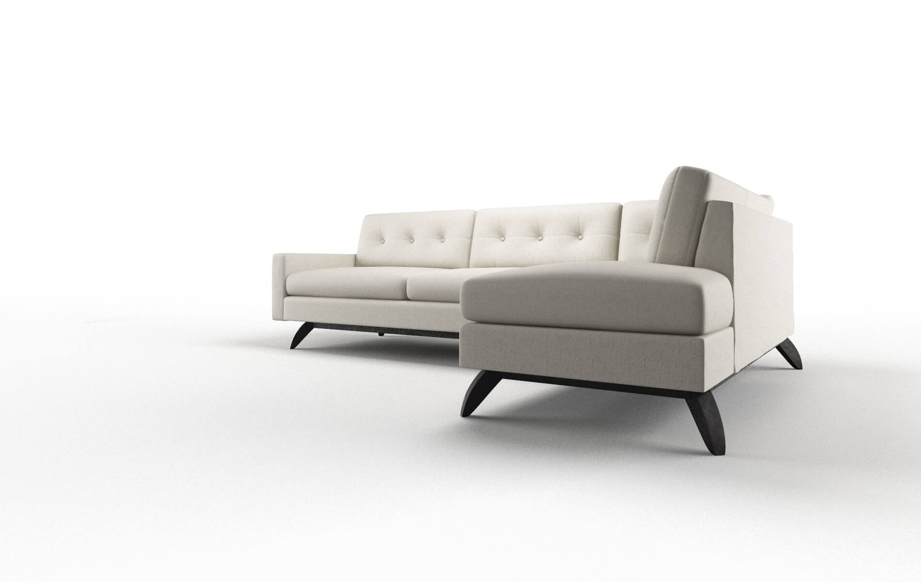 Milan Sasha Linen Panel espresso legs 4