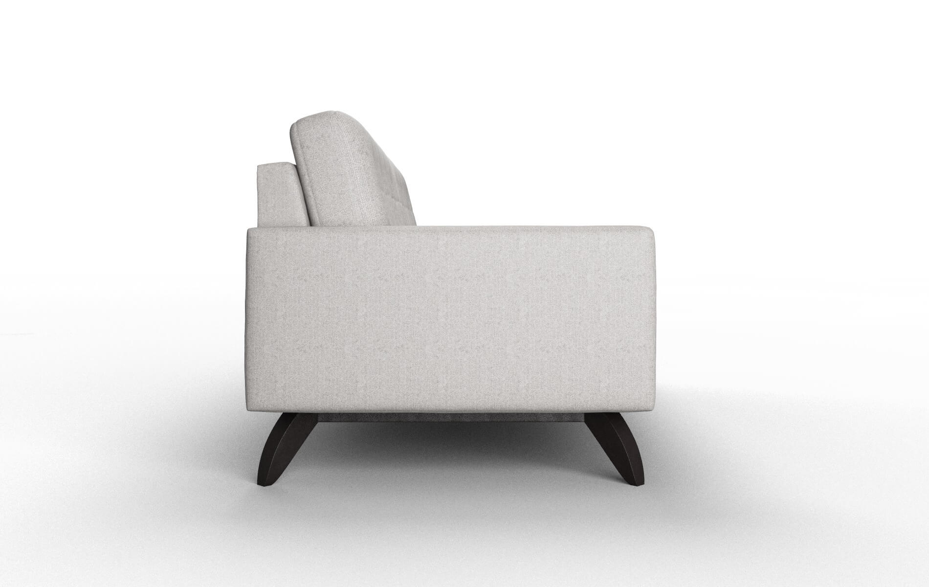 Milan Sasha Silver Sofa espresso legs 3