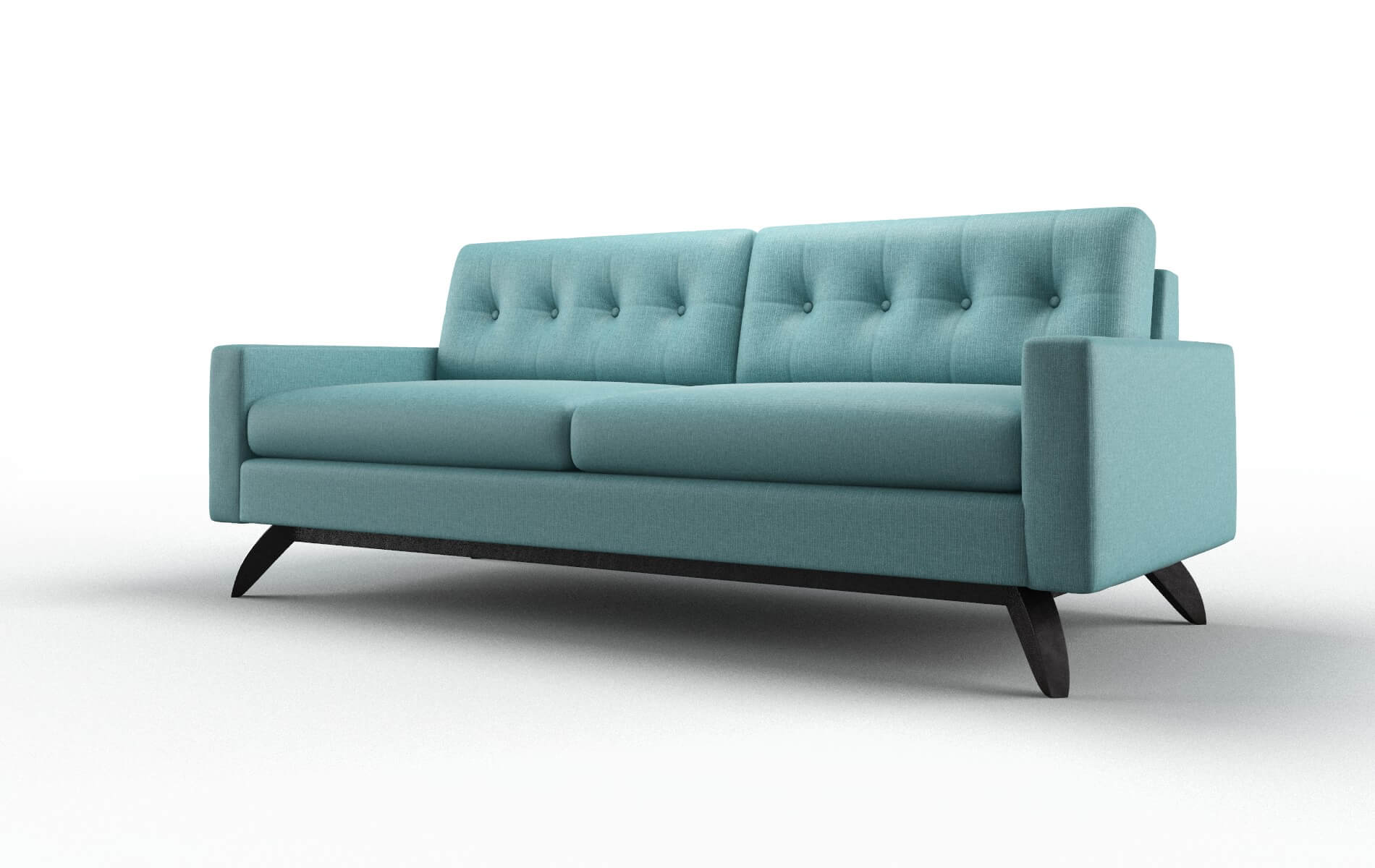 Milan Simplex Aquavita Sofa espresso legs 4