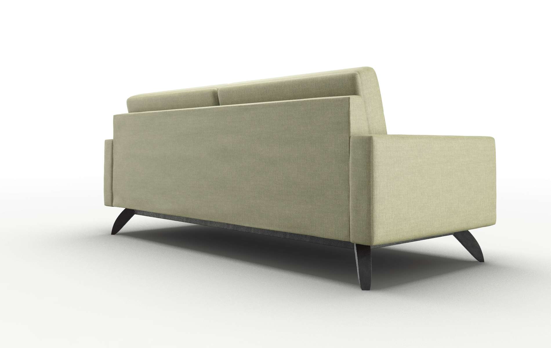 Milan Simplex Sour_apple Sofa espresso legs 5
