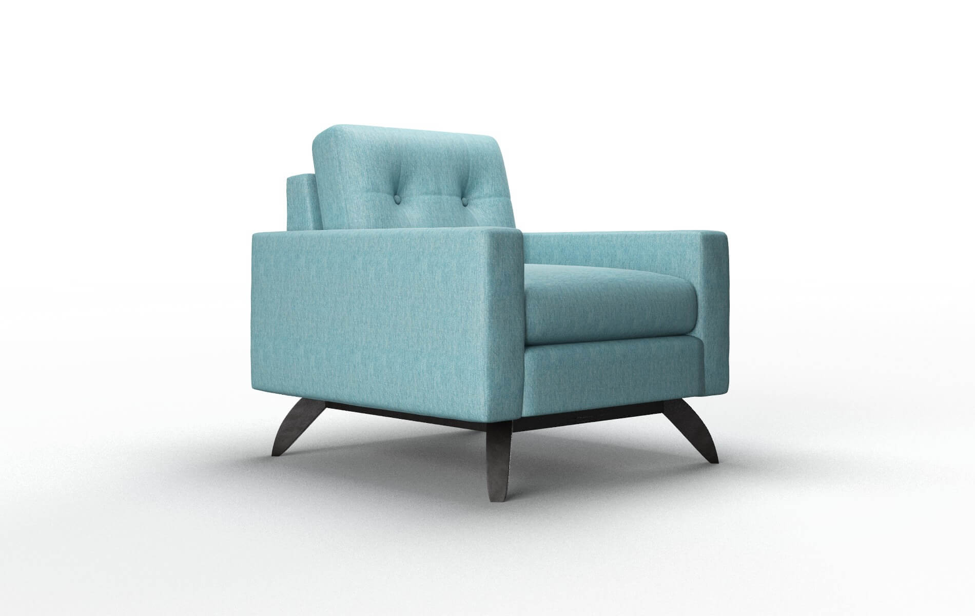 Milan Sorrento Denim Chair espresso legs 2
