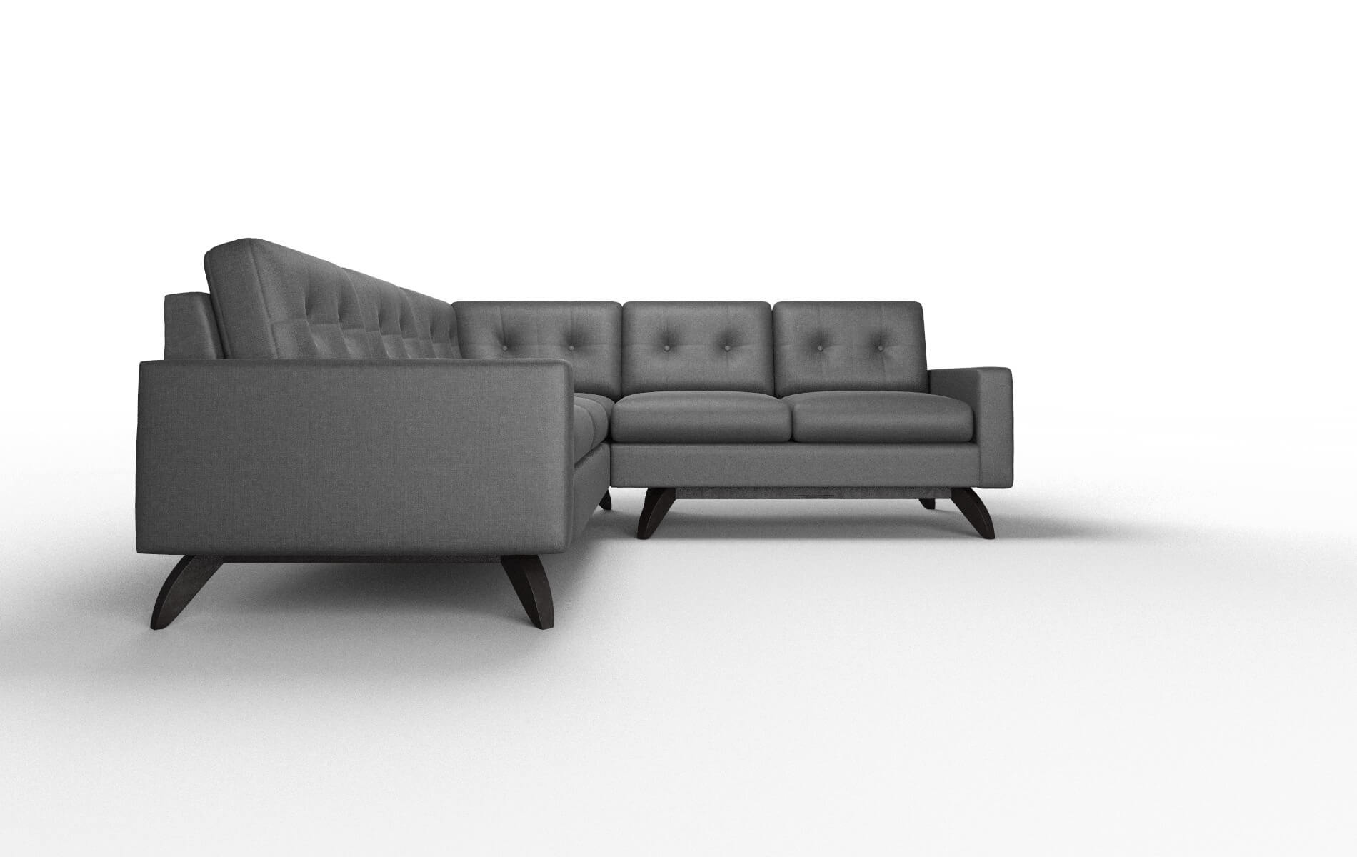 Milan Sosoftness 54 Sectional espresso legs 2