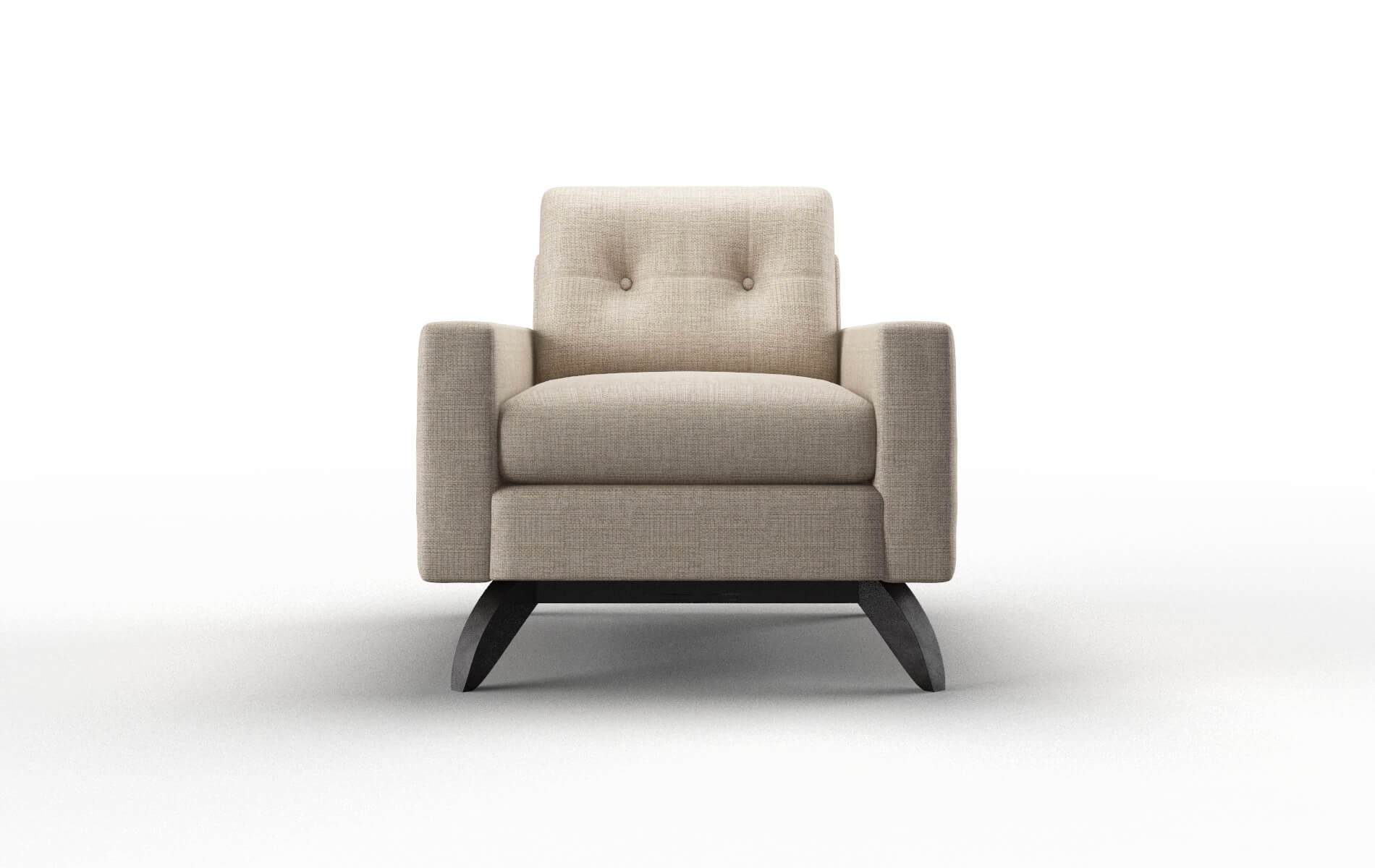 Milan Sosoftness 74 chair espresso legs