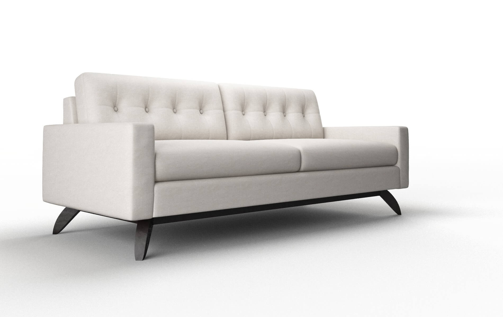 Milan Suave Dove Sofa espresso legs 2