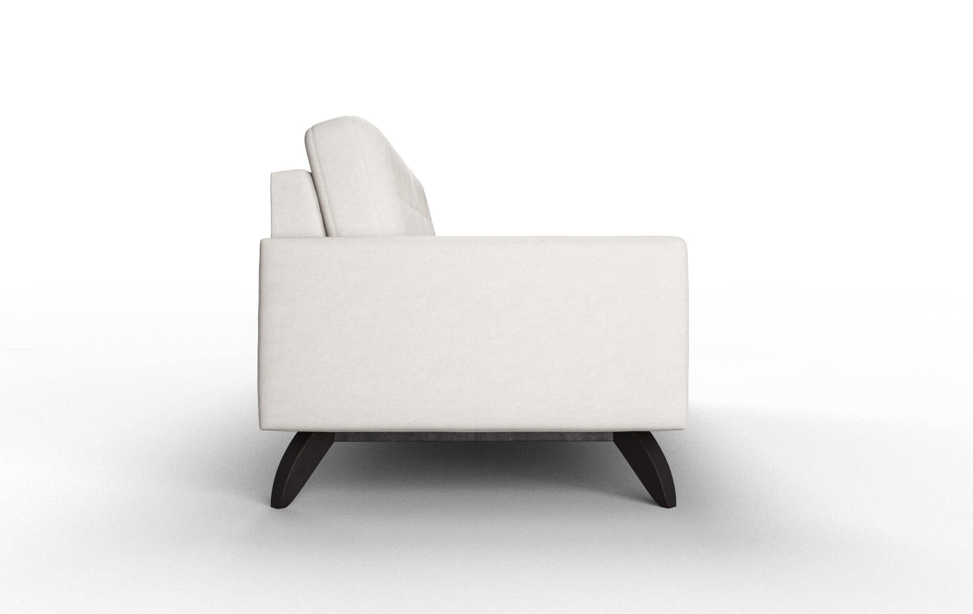 Milan Suave Dove Sofa espresso legs 3