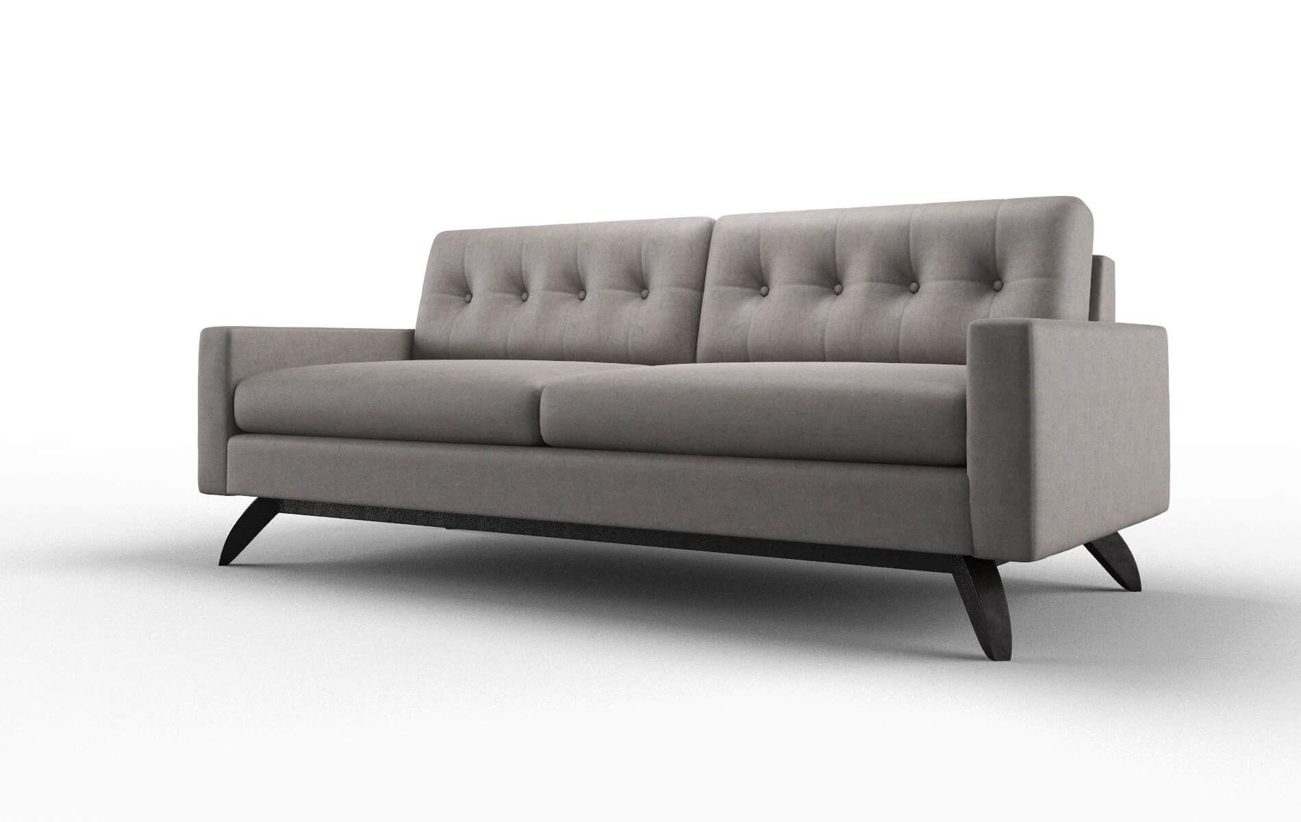 Milan Suave Slate Sofa espresso legs 4