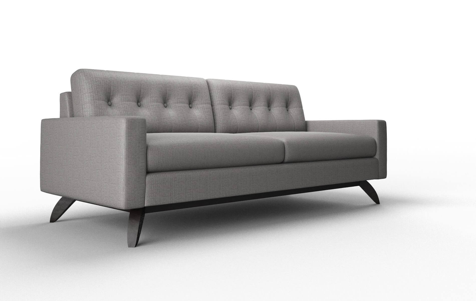 Milan Terrain Oatmeal Sofa espresso legs 2