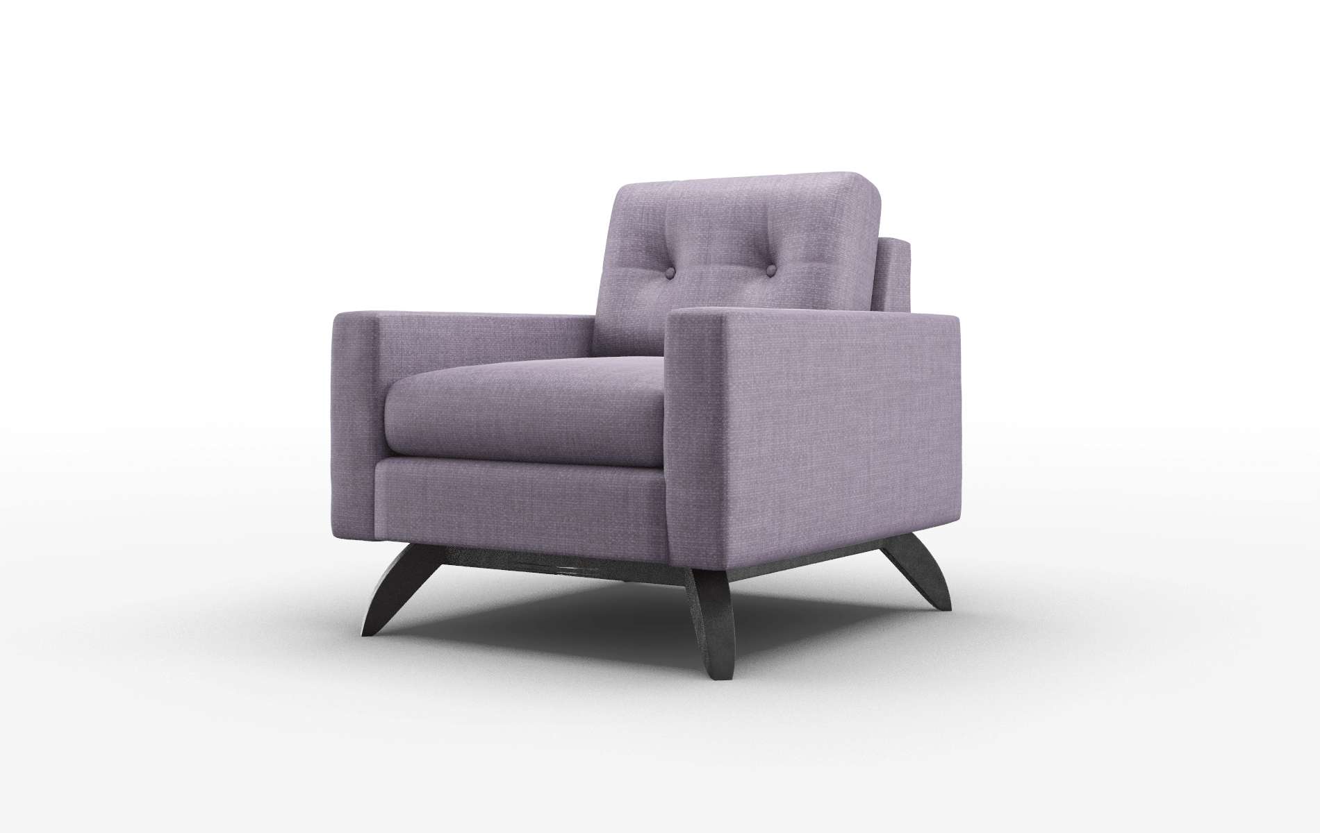 Milan Tess Blackberry Chair espresso legs 4