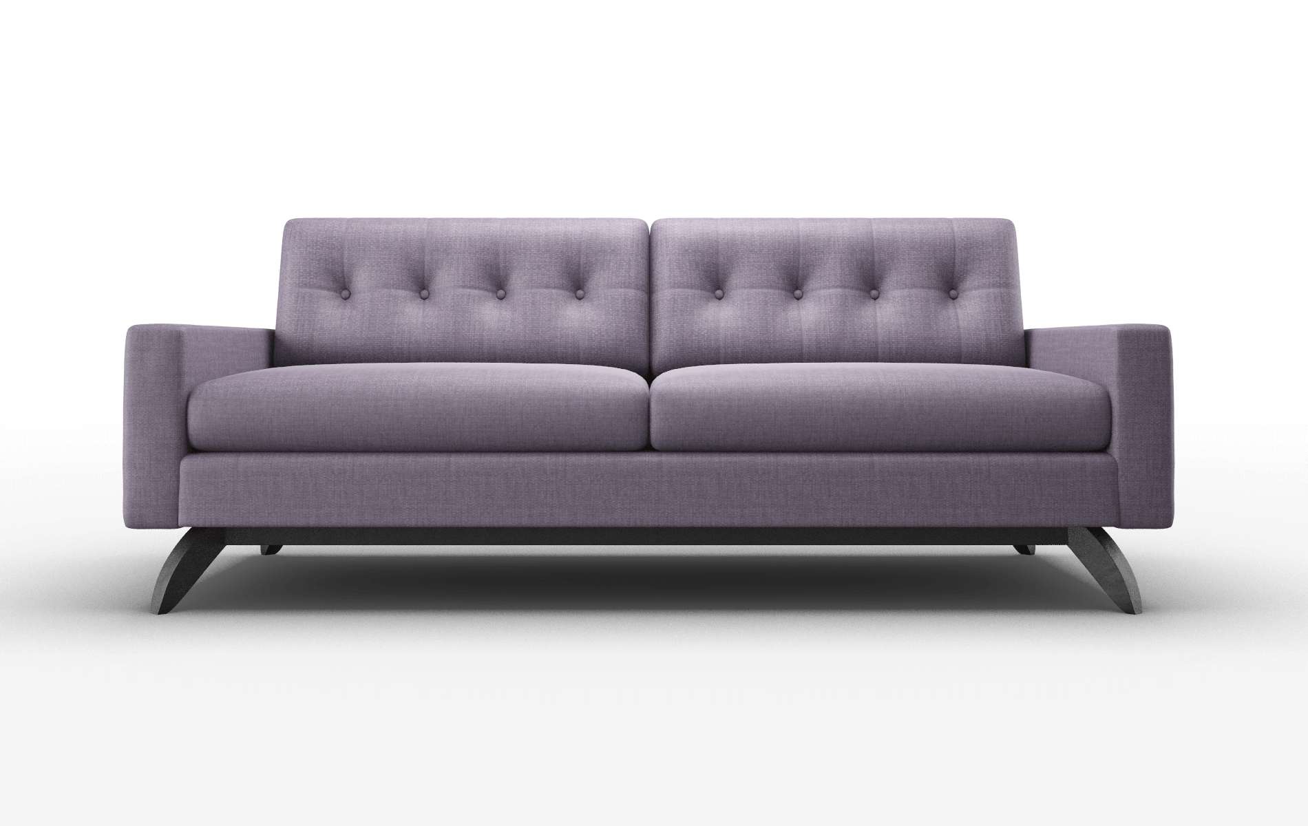 Milan Tess Blackberry Sofa espresso legs 1