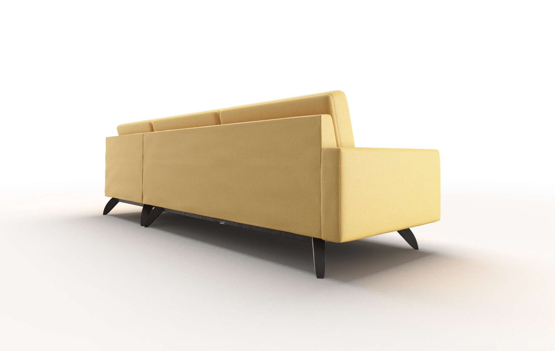 Milan Tess Turmeric Panel espresso legs 5