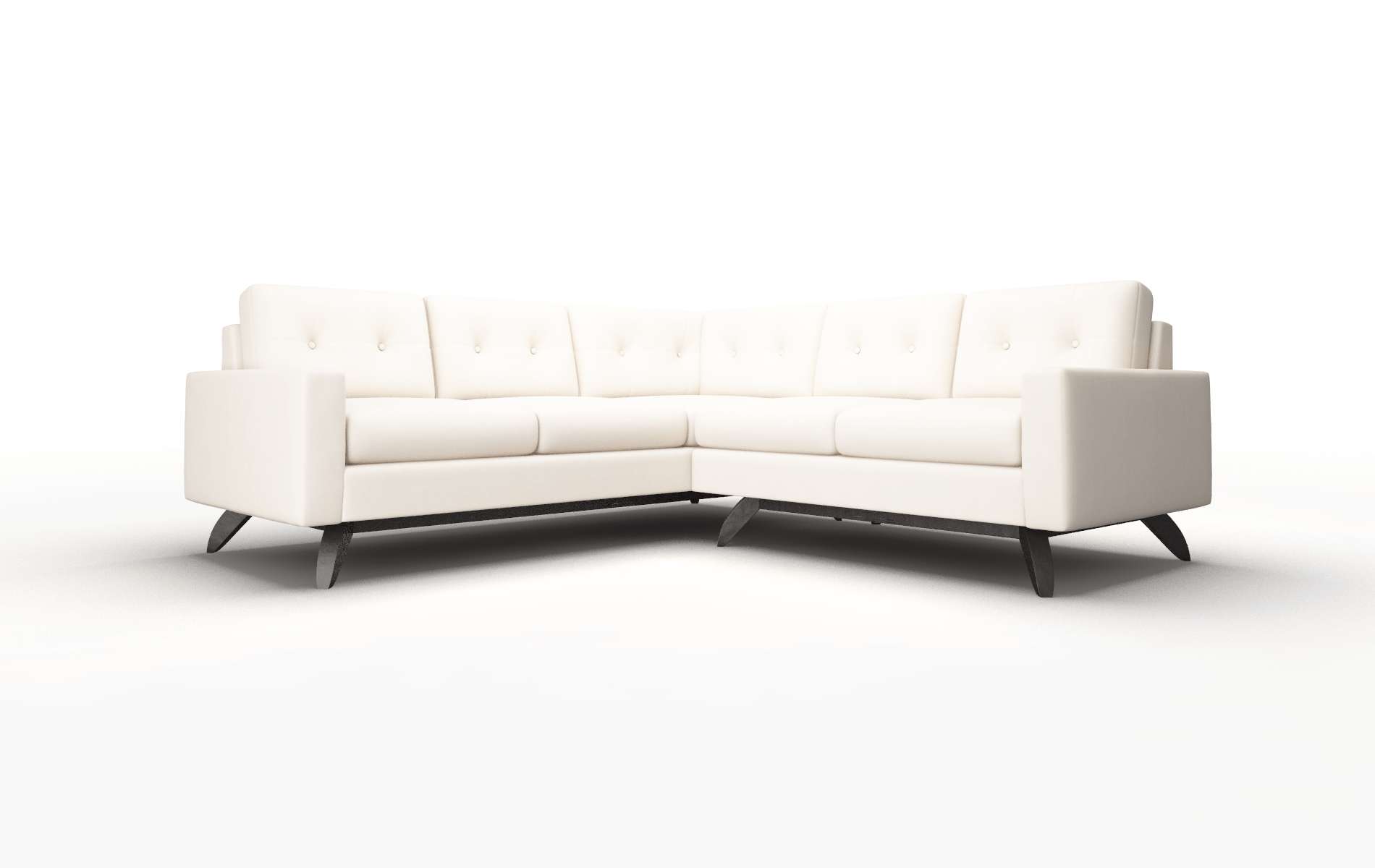 Milan Urban_d Snow Sectional espresso legs 1