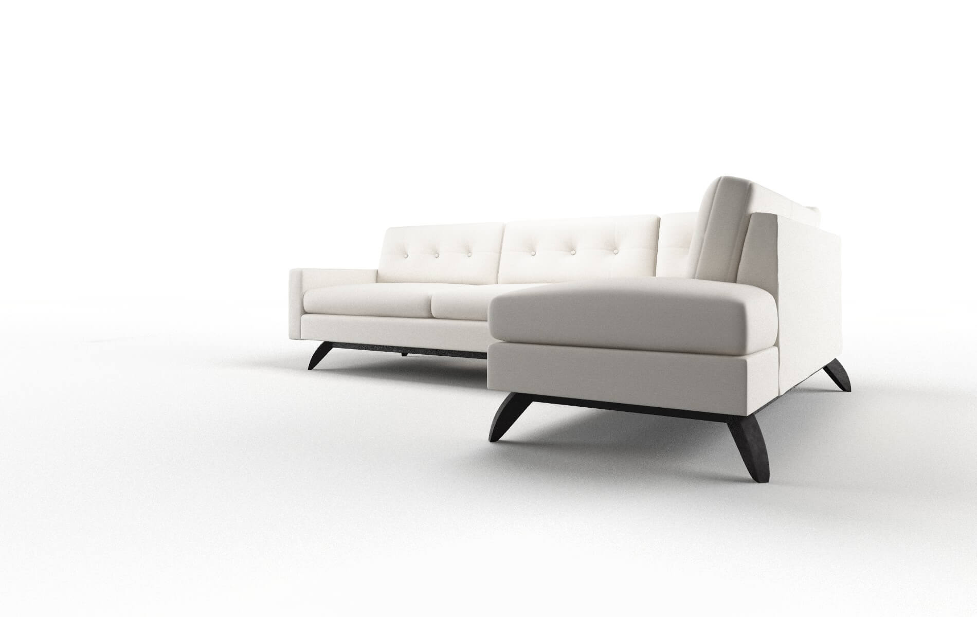 Milan Venice Eggshell Panel espresso legs 4