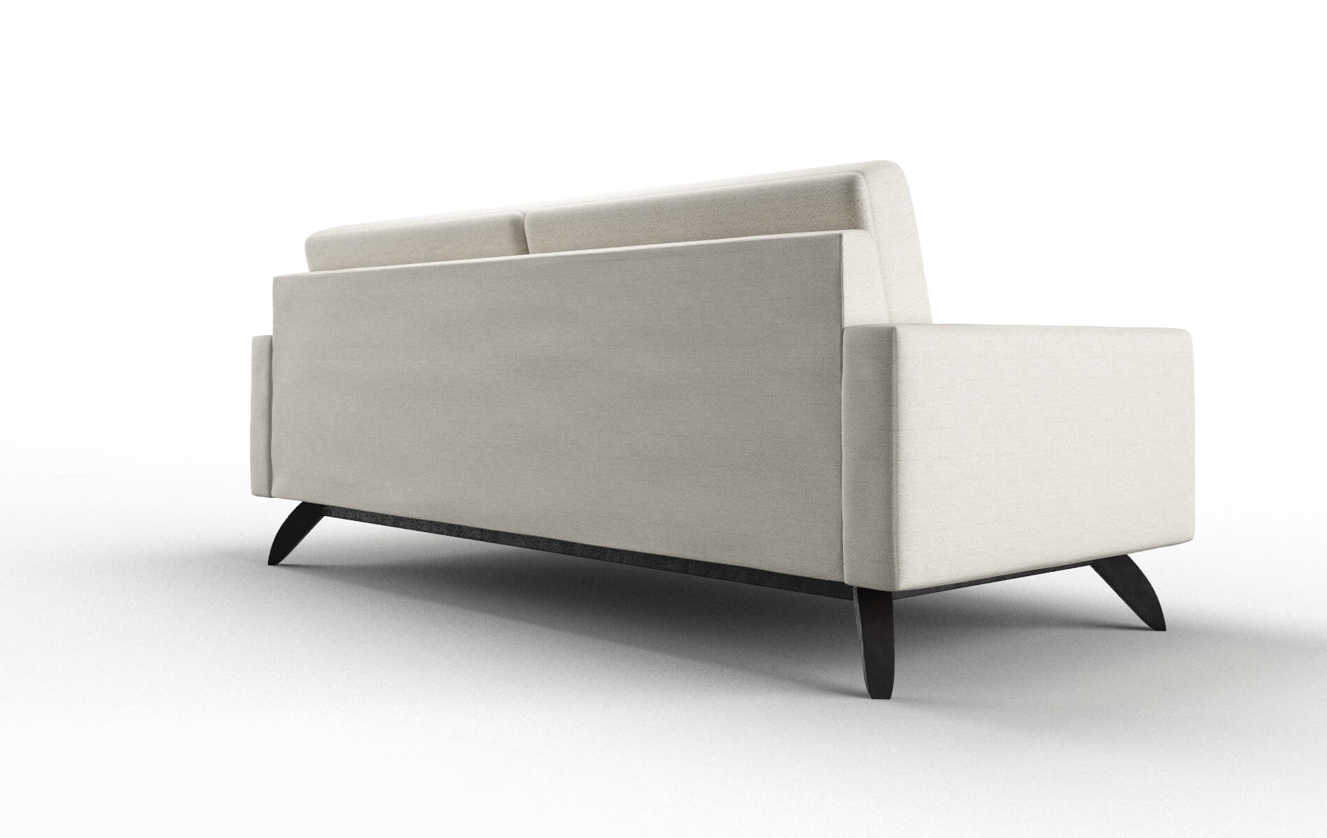 Milan Venus Cream Sofa espresso legs 5