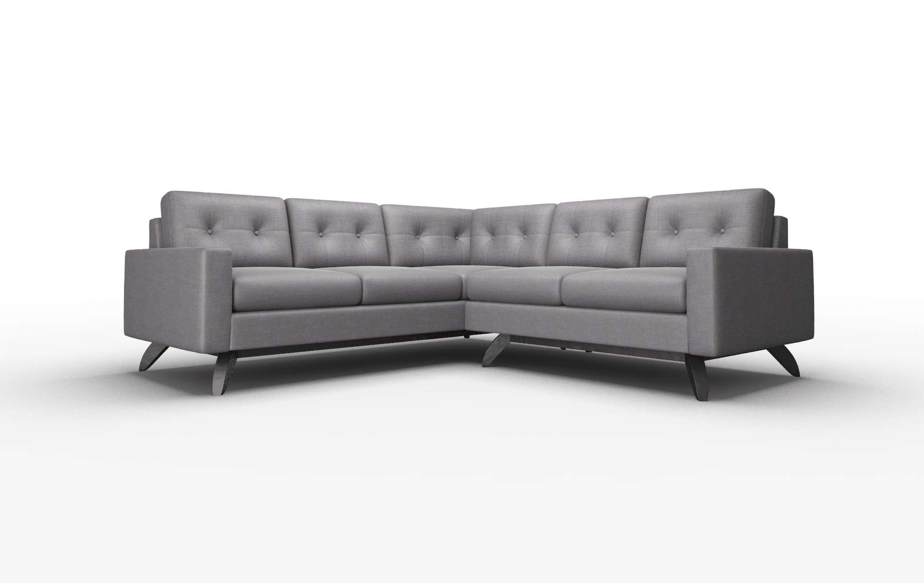 Milan Venus onyx Sectional Espresso Legs  1