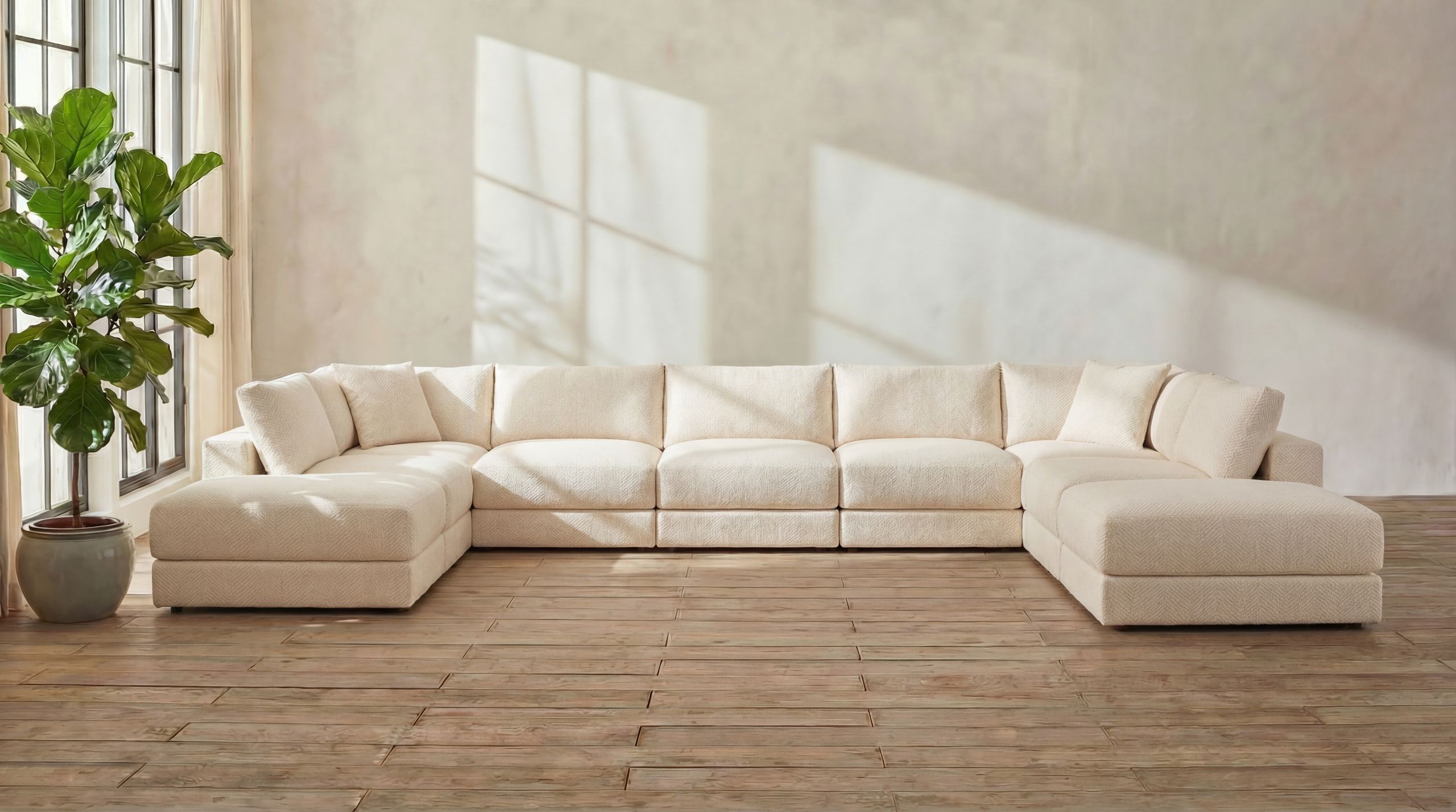 Landon Modular 10 Seater Open Ends U Sectional furniture gallery 1